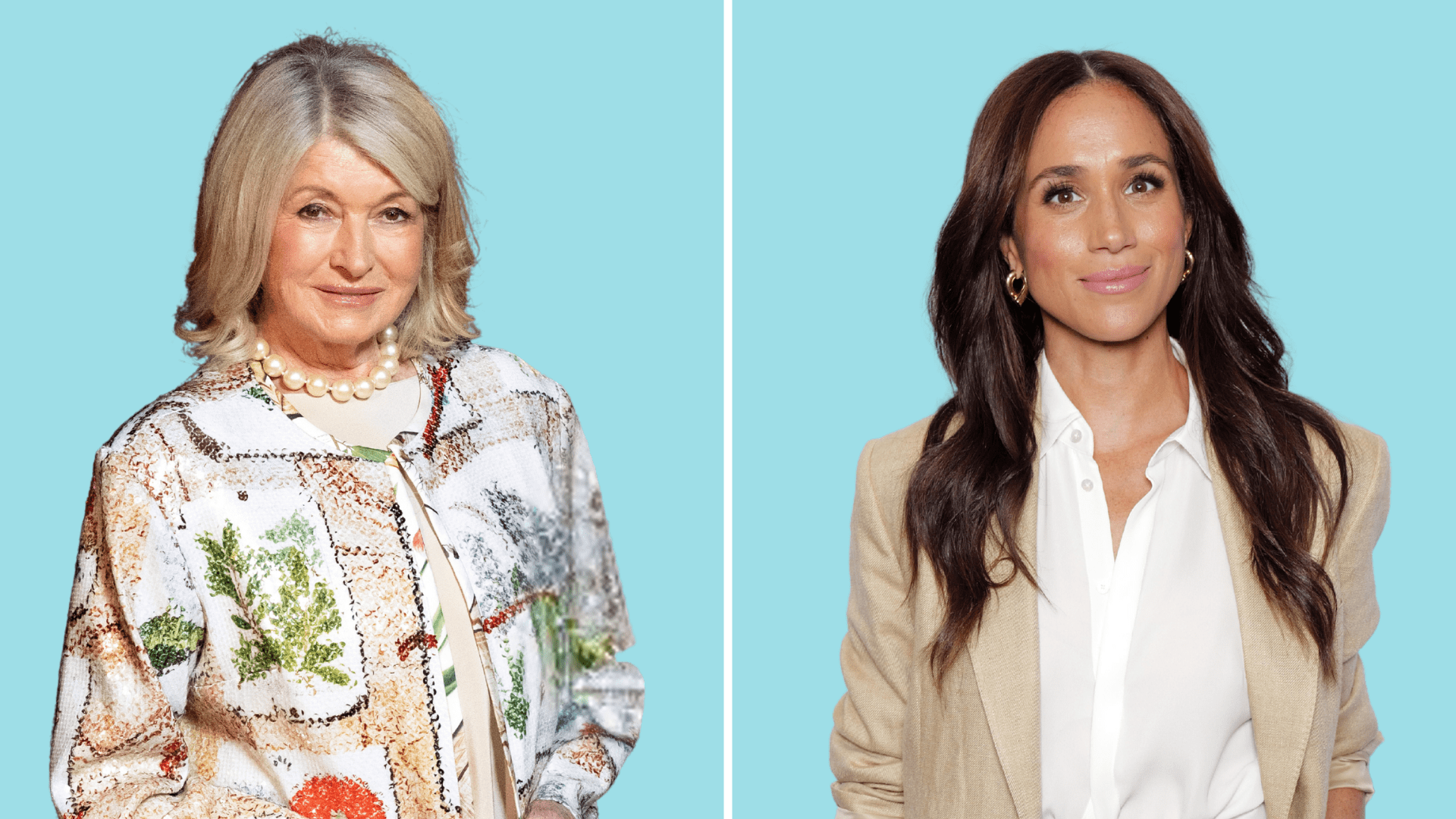 Martha Stewart and Meghan Markle