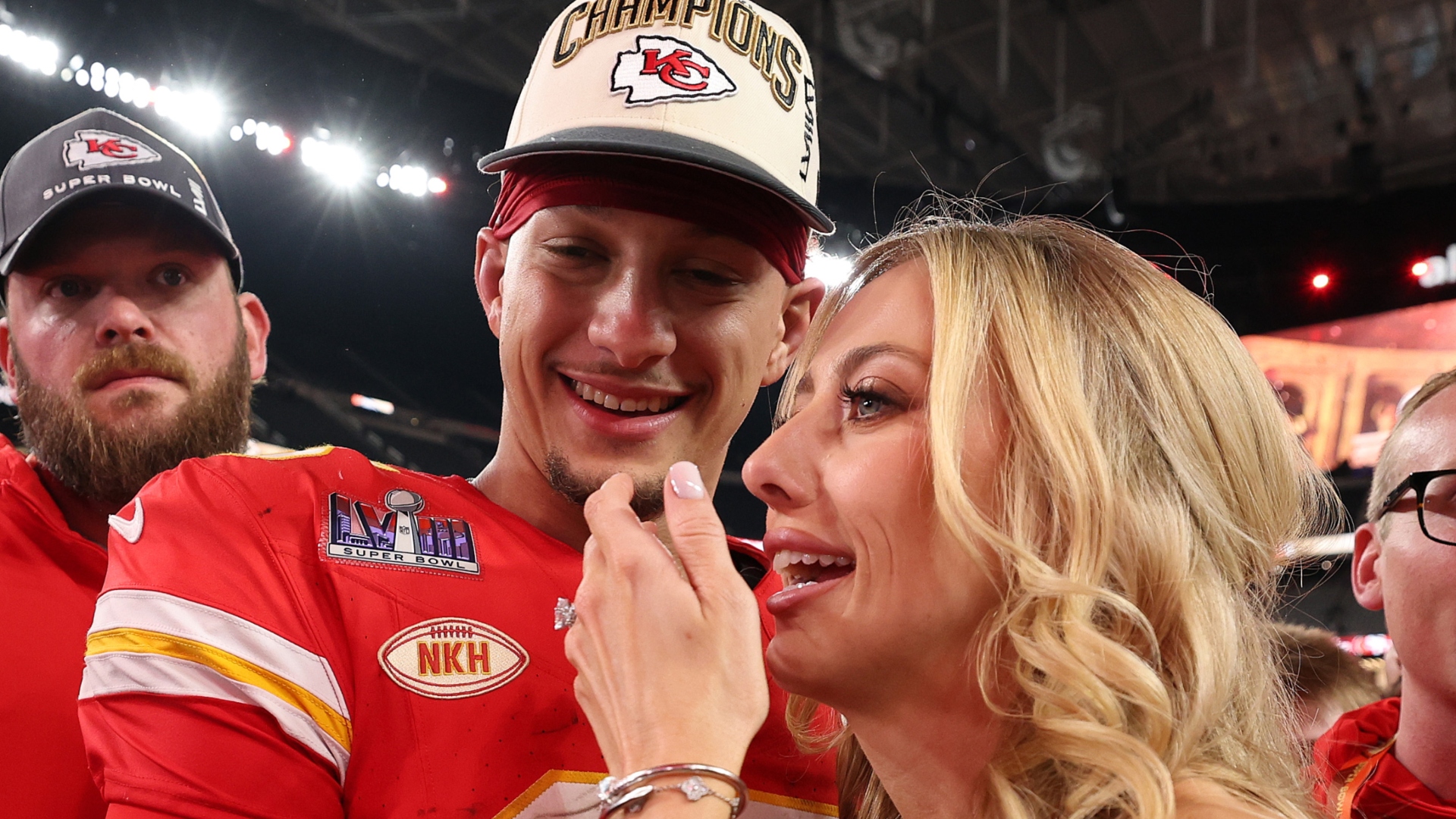Patrick and Brittany Mahomes