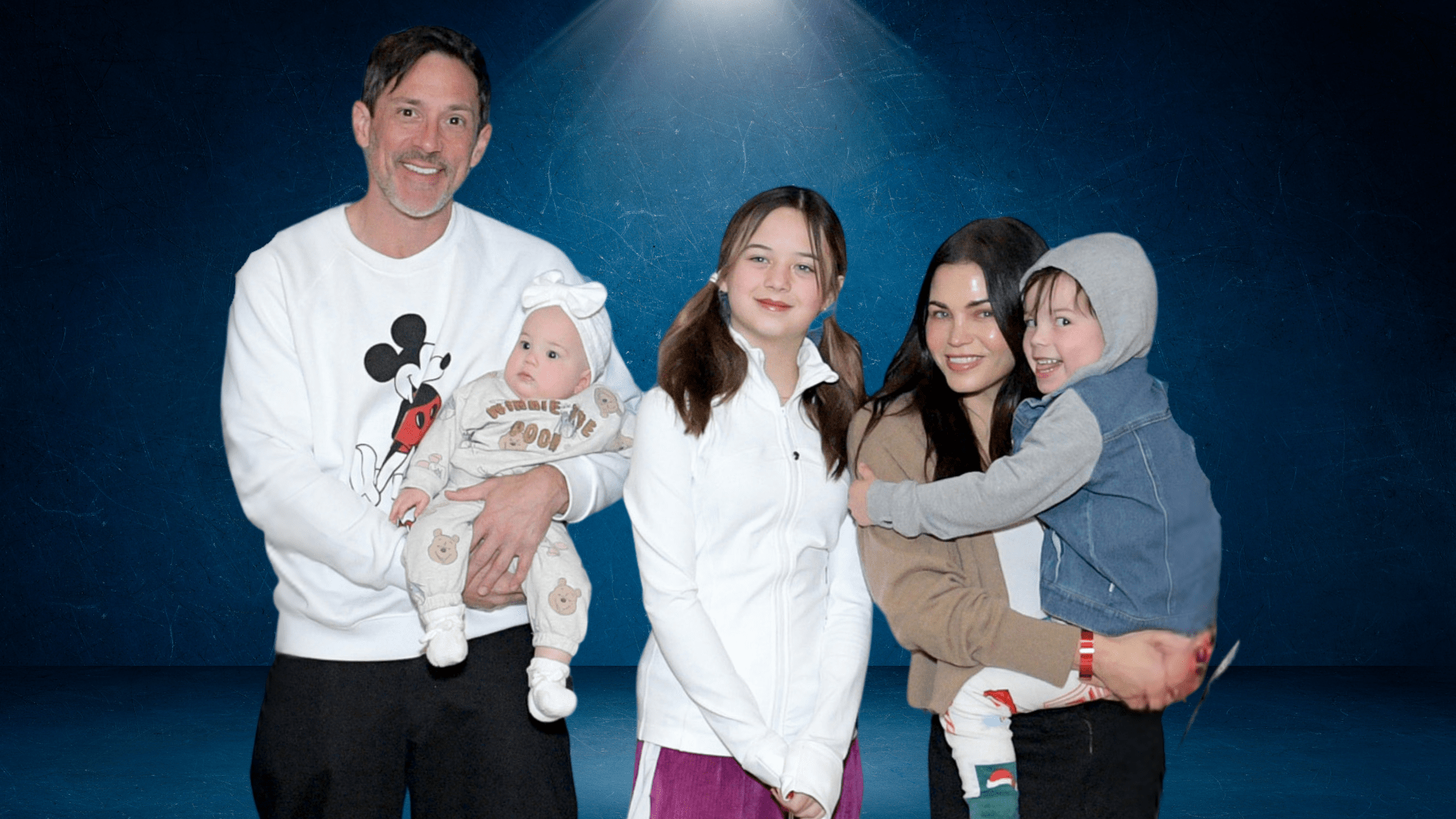 Steve Kazee, Rhiannon Kazee, Everly Tatum, Jenna Dewan and Callum Kazee