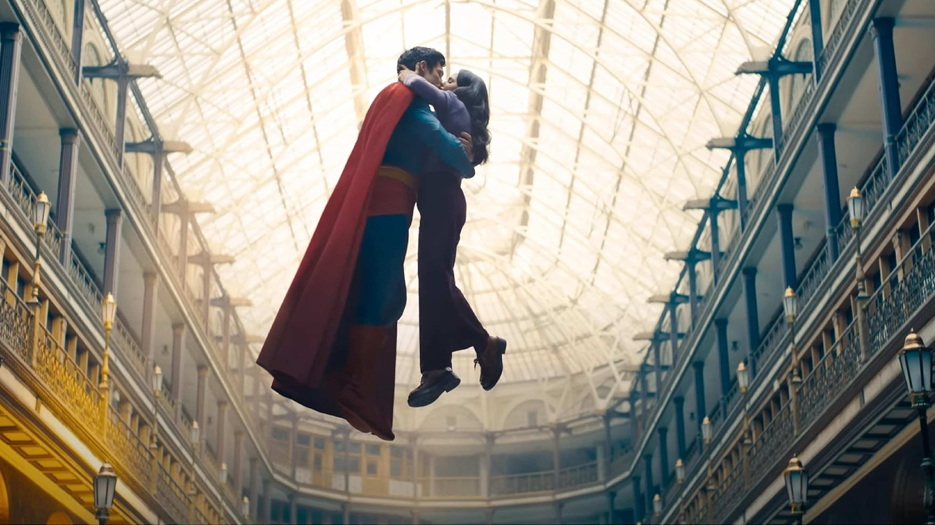David Corenswet and Rachel Brosnahan as Superman and Lois in 'Superman.'