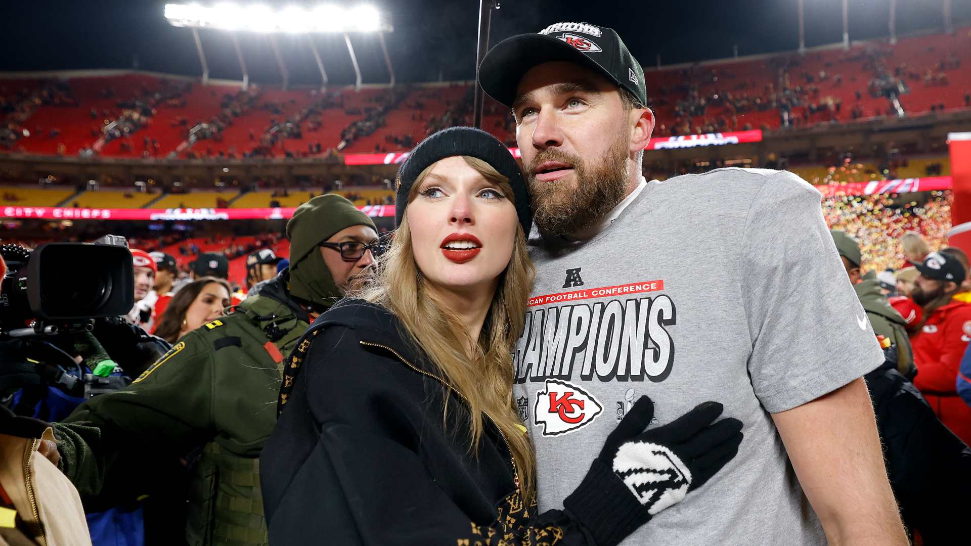 Travis Kelce and Taylor Swift