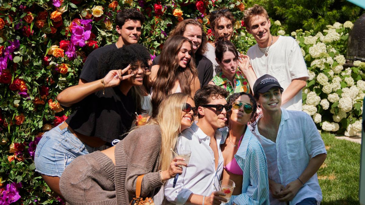 NEXT GEN NYC -- Pictured: (l-r) Riley Burruss, Ariana Biermann, Hudson McLeroy, Georgia McCann, Ava Dash, Shai Fruchter, Charlie Zakkour