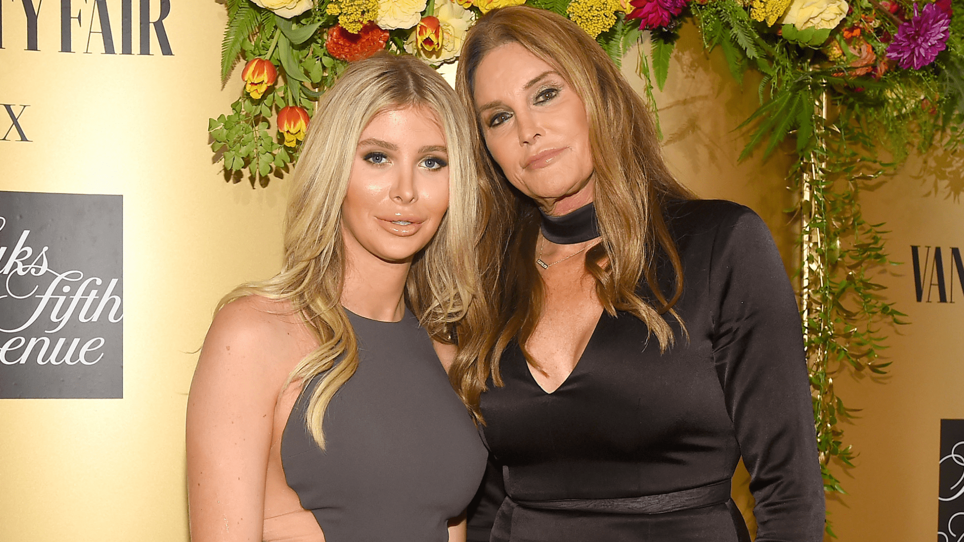 Sophia Hutchins and Caitlyn Jenner attend an event