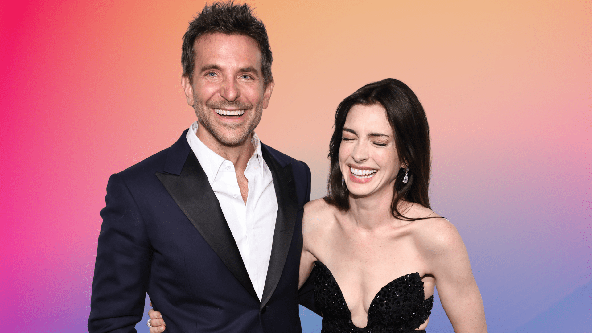 Bradley Cooper and Anne Hathaway