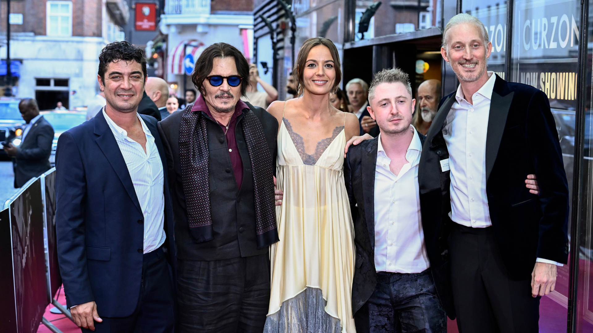 Cast of "Modi" at London Premiere
