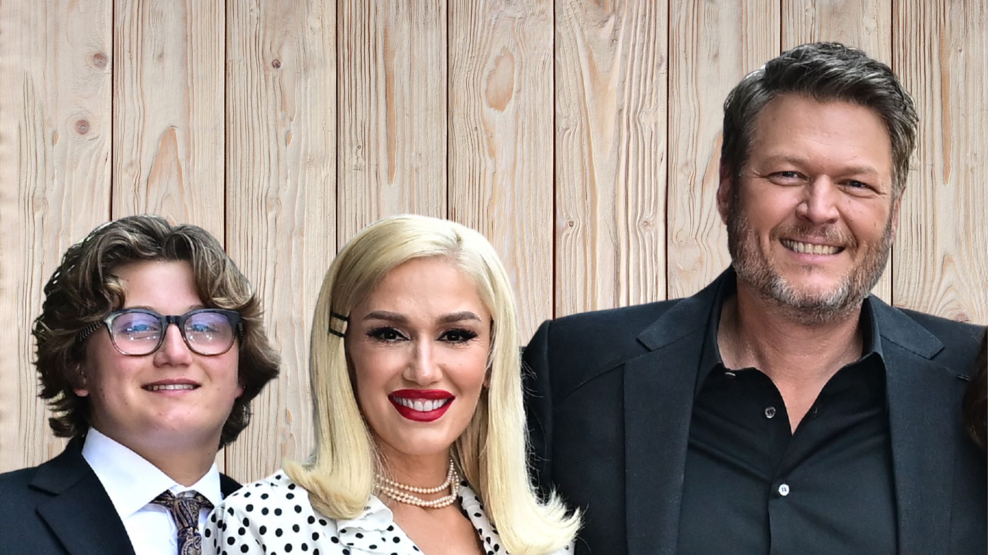 Zuma Rossdale, Gwen Stefani, Blake Shelton