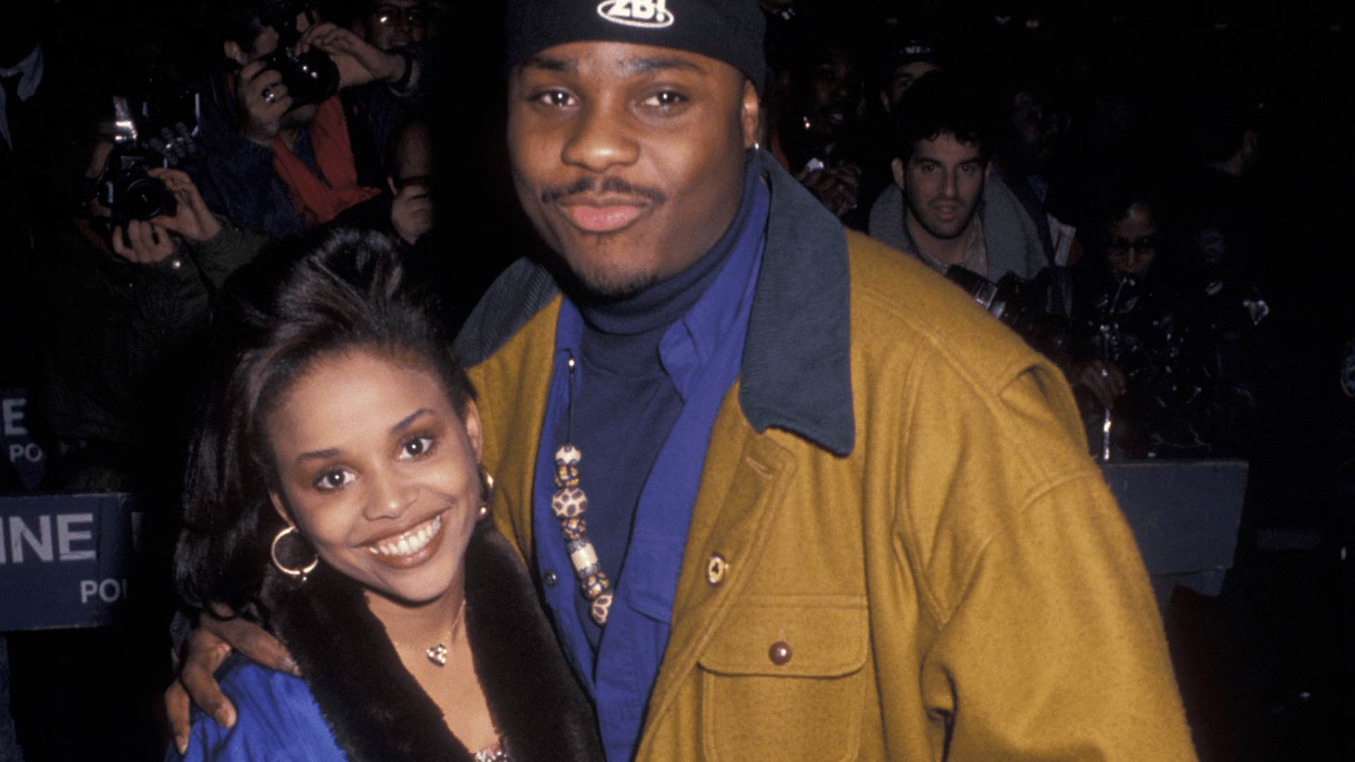 Actor Malcolm-Jamal Warner and actress Michelle Thomas