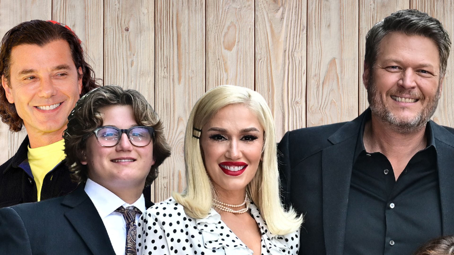 Gavin Rossdale, Zuma Rossdale, Gwen Stefani, Blake Shelton