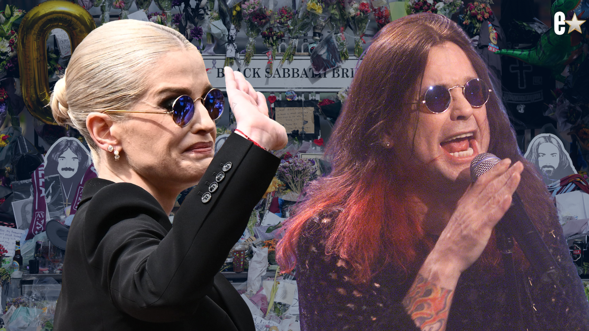 Kelly Osbourne Honors Beloved Dad with His Glasses at Memorial