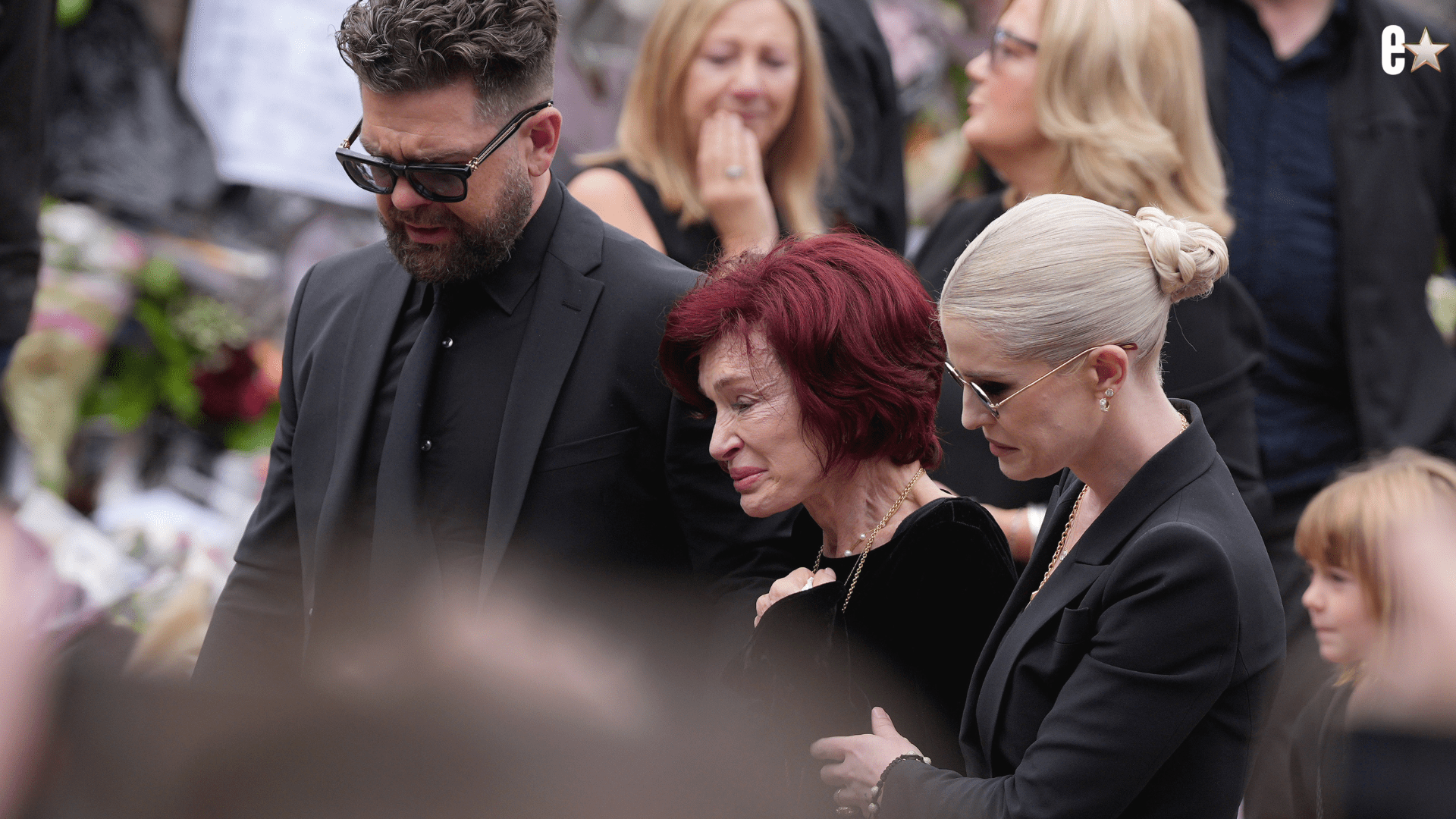 Jack Osbourne, Sharon Osbourne, Kelly Osbourne and family members