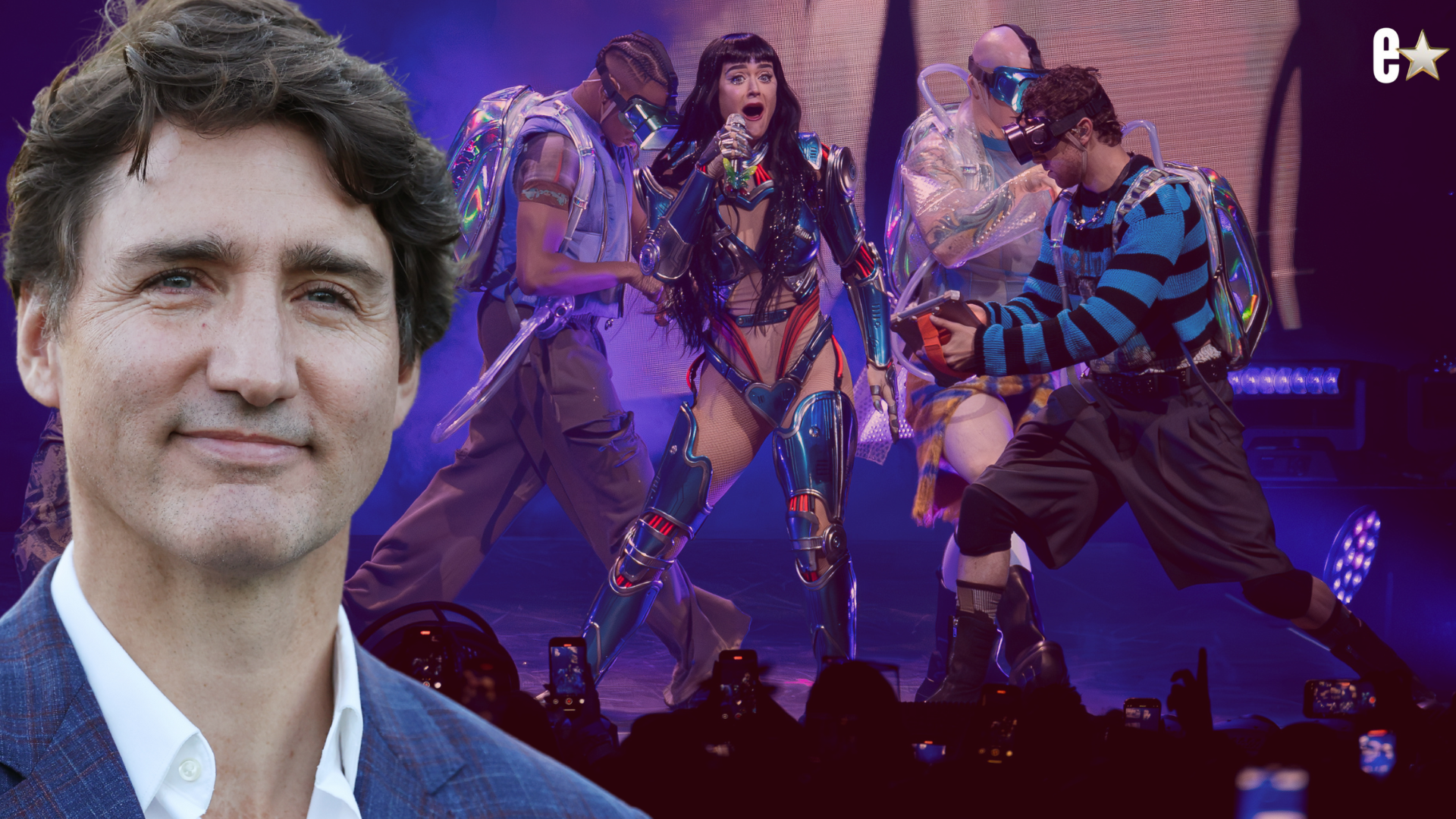Justin Trudeau Spotted Enjoying Katy Perry Concert