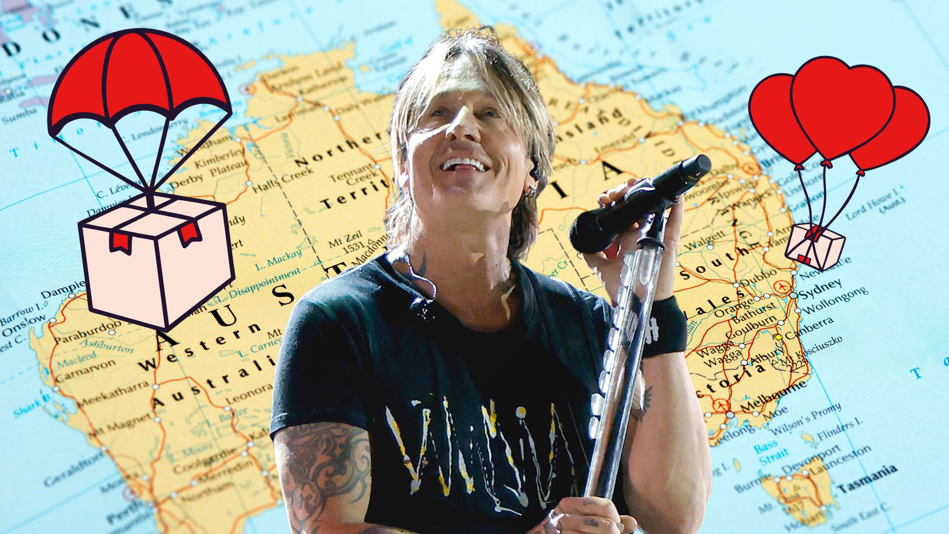 Keith Urban Sends Awards to One Special Person
