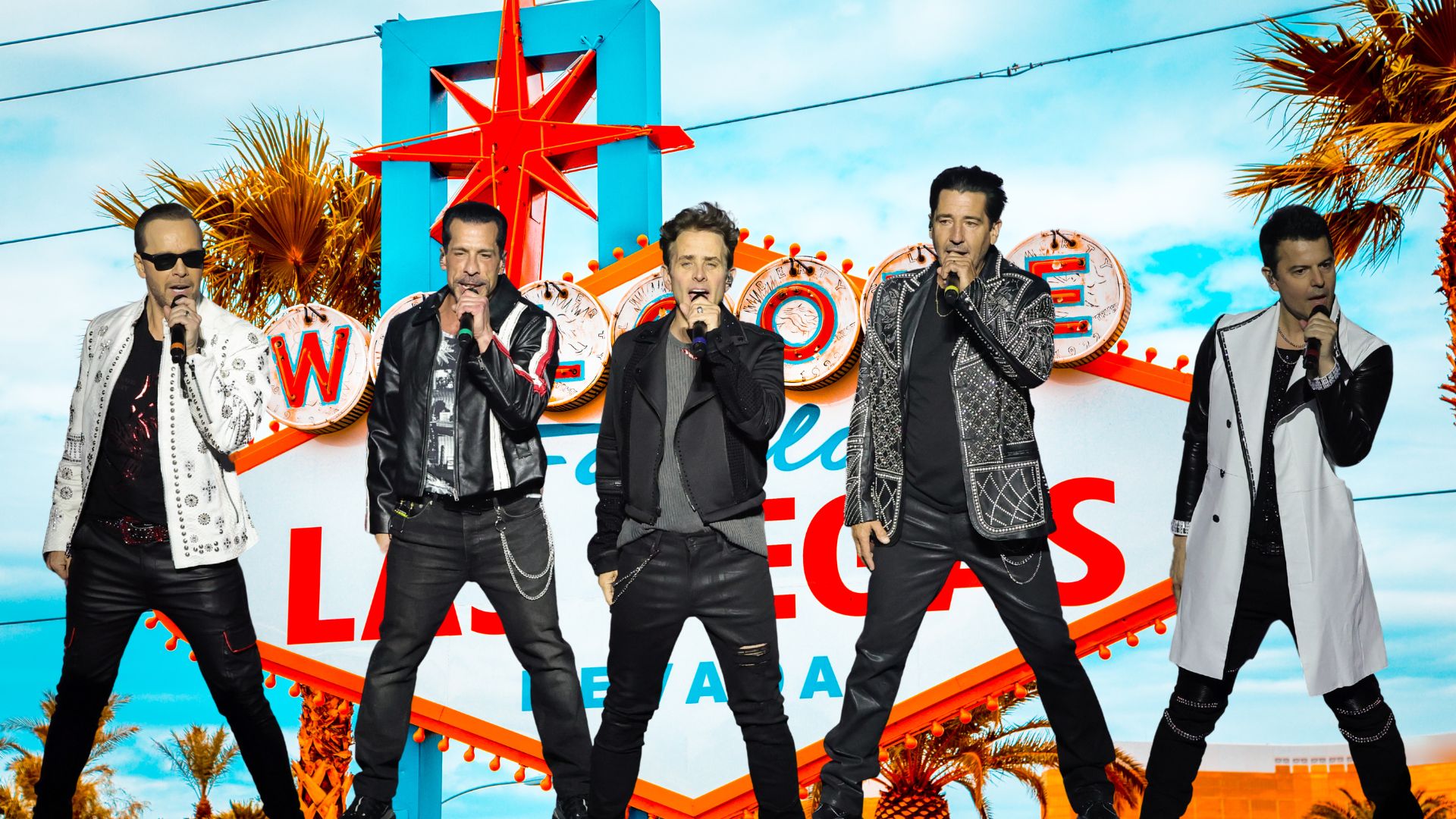 New Kids On the Block Take Vegas