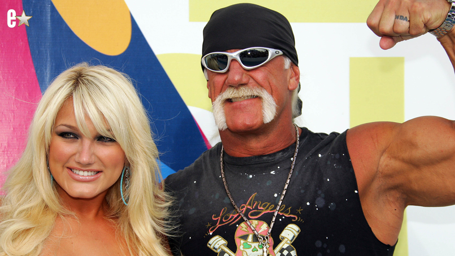 Wrestler Hulk Hogan (R) and his daughter Brooke