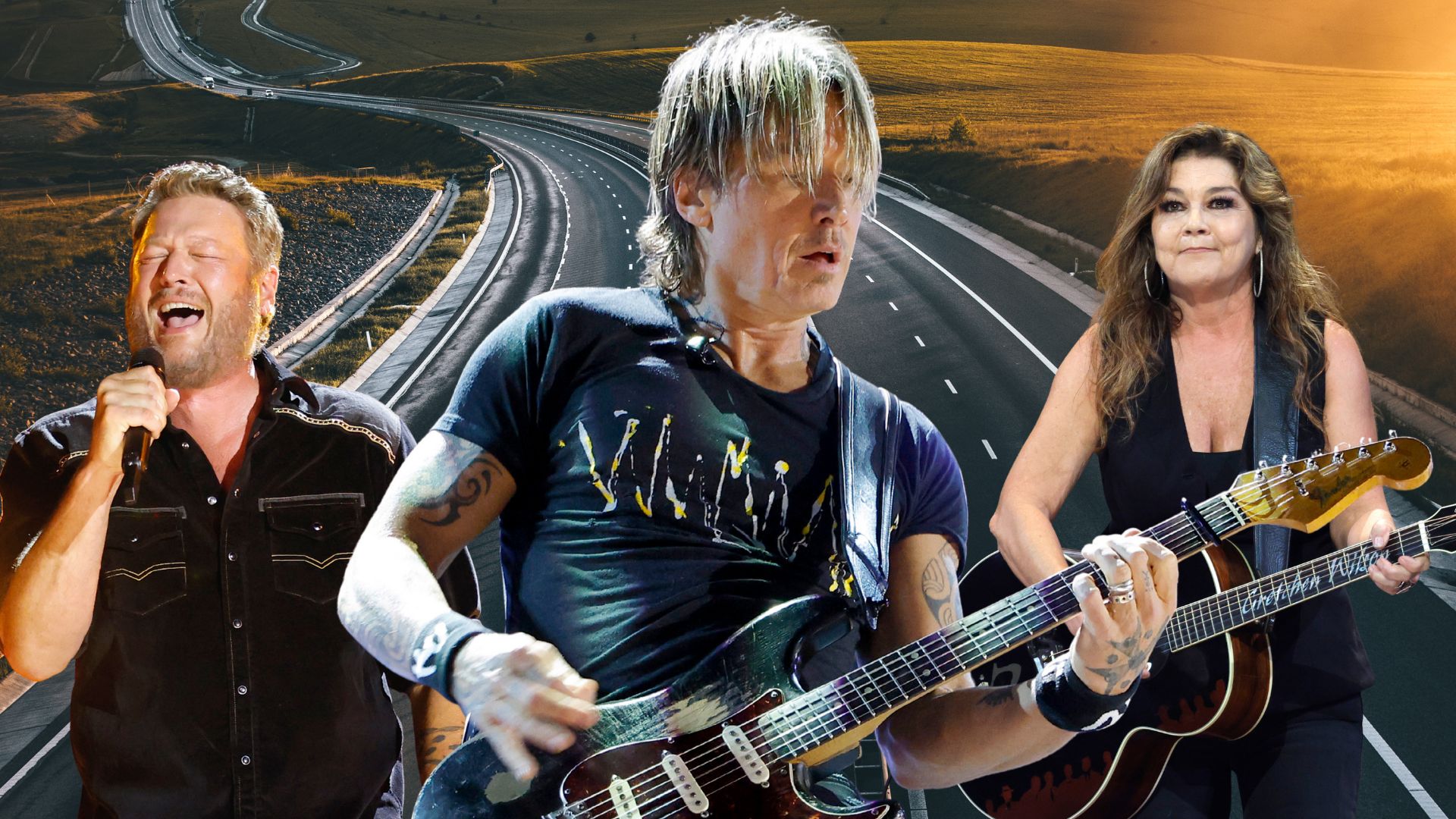 Blake Shelton, Keith Urban, Gretchen Wilson
