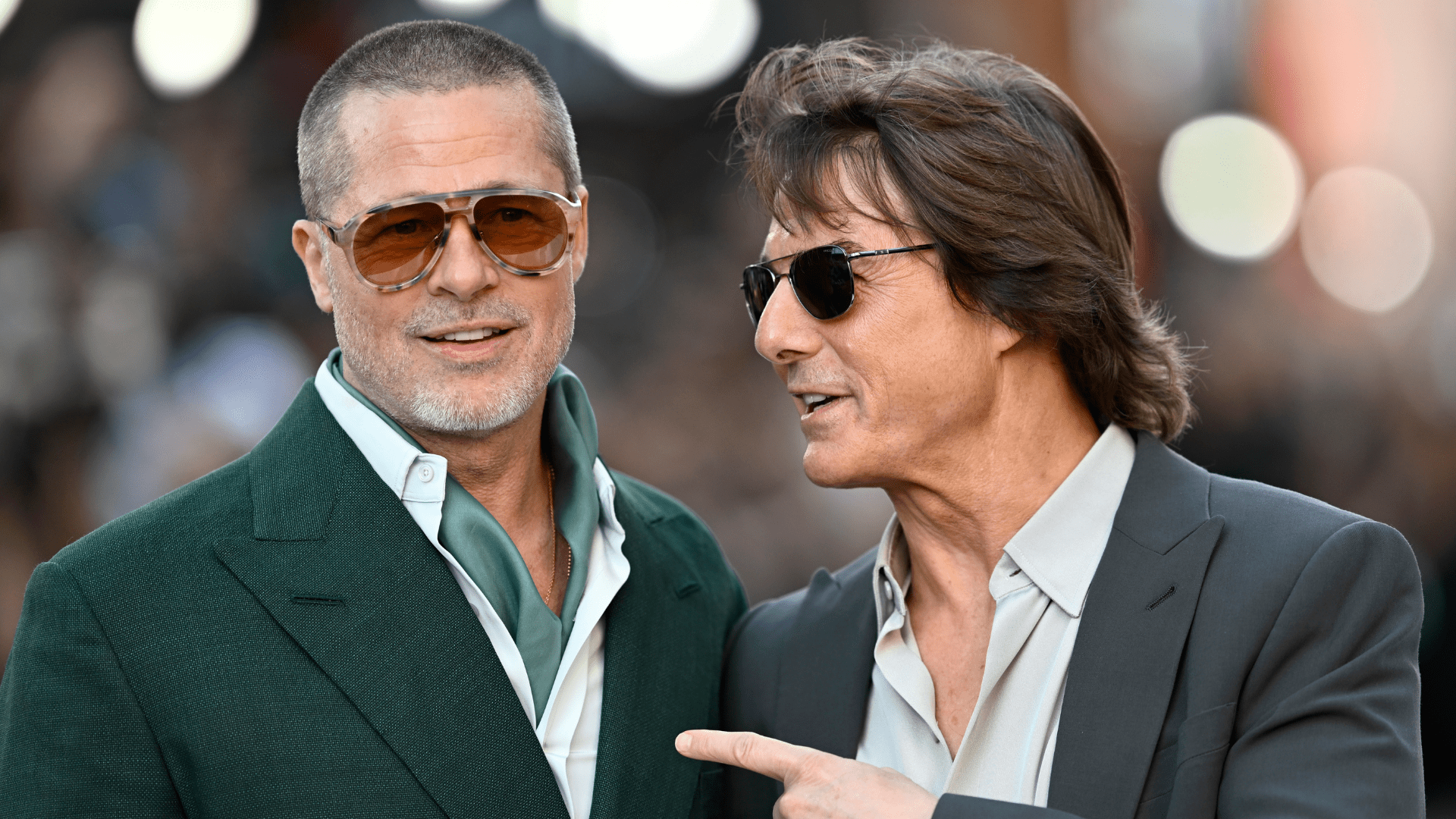 Brad Pitt and Tom Cruise