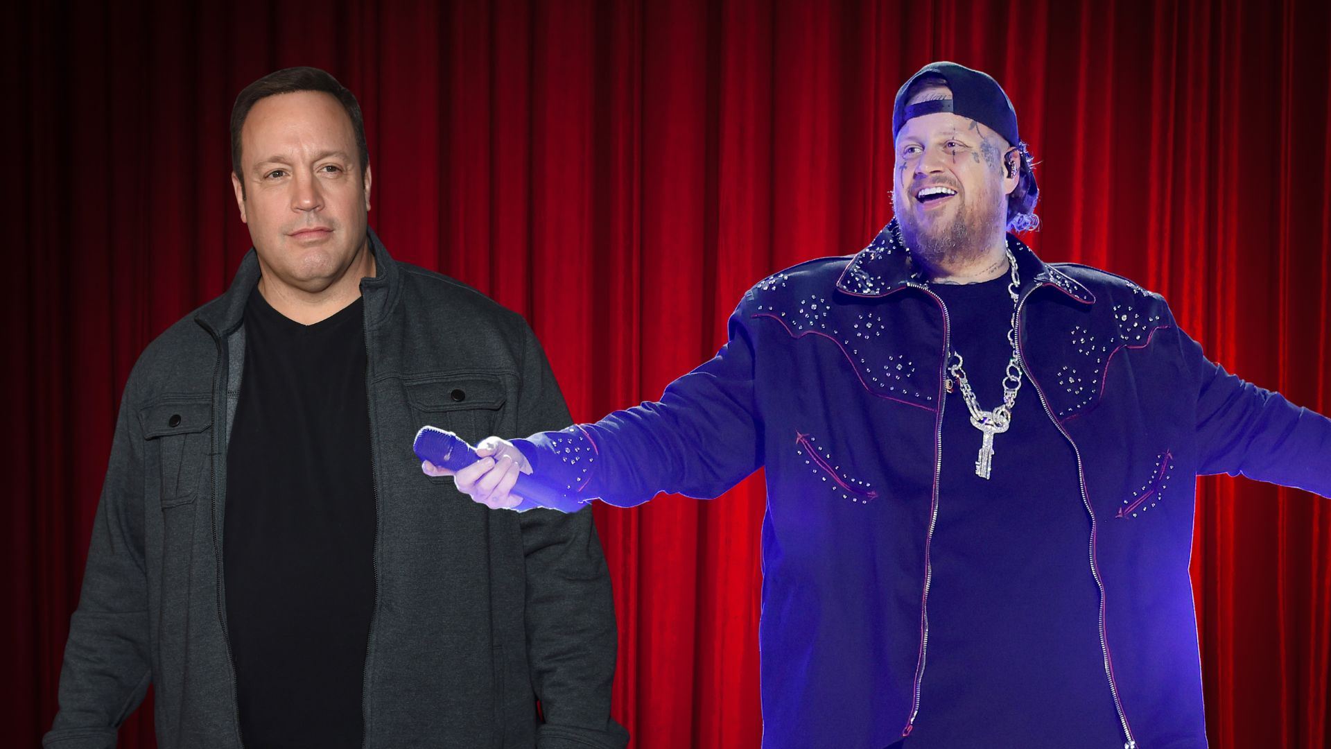 Kevin James and Jelly Roll