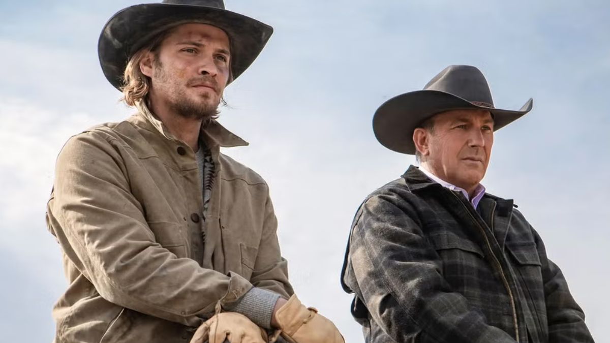 Yellowstone stars Luke Grimes and Kevin Costner