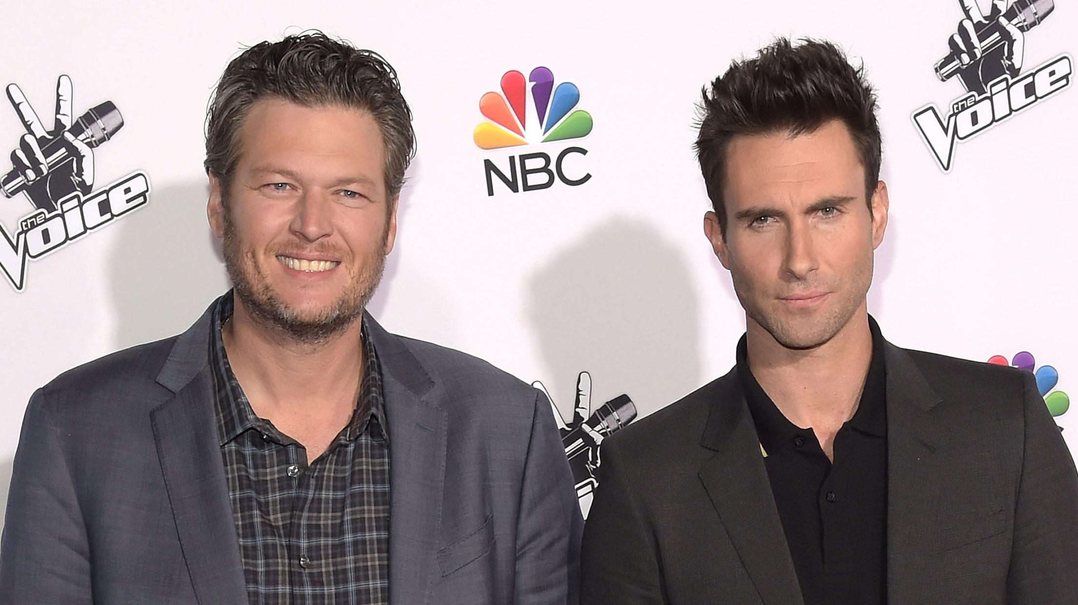 Blake Shelton and Adam Levine