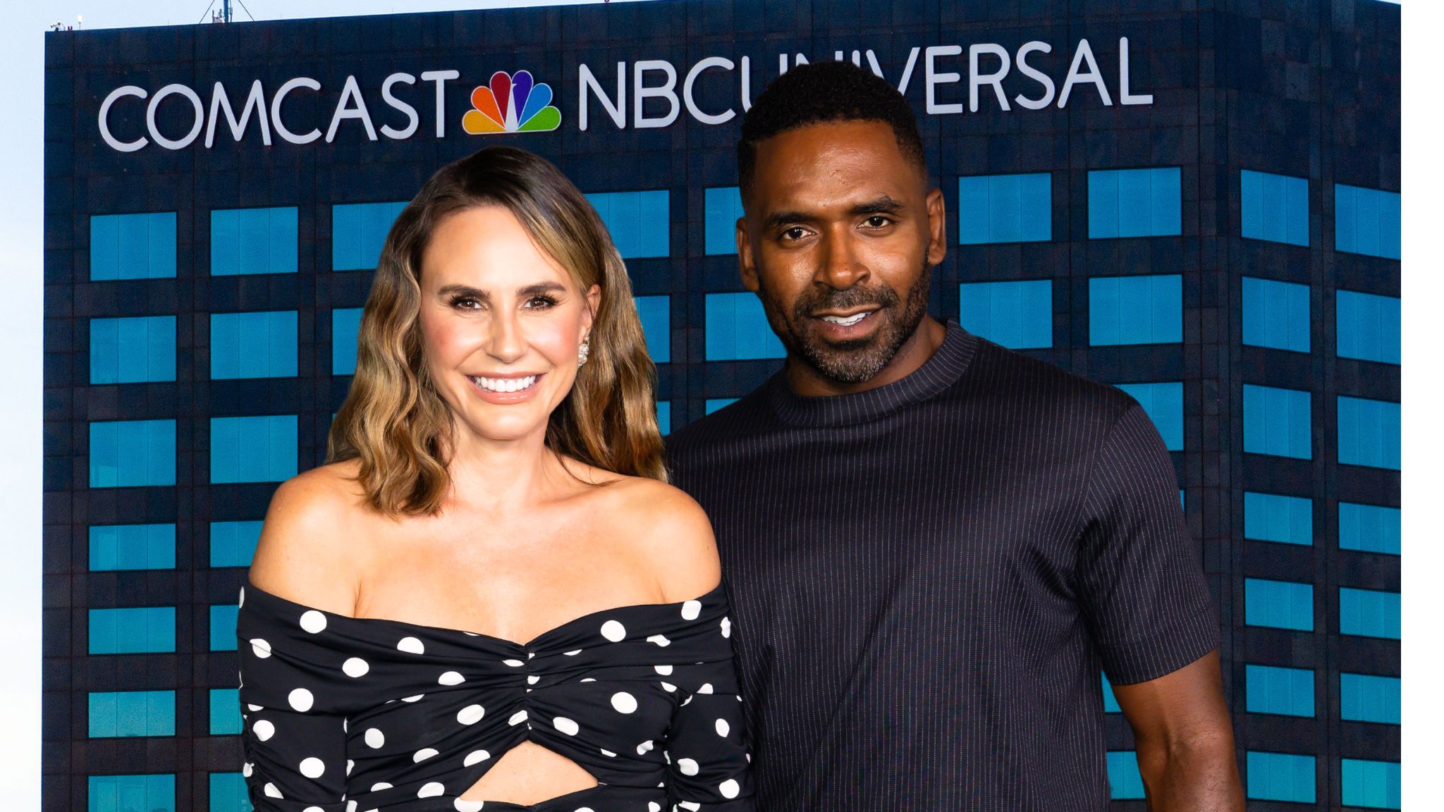 Keltie Knight and Justin Sylvester