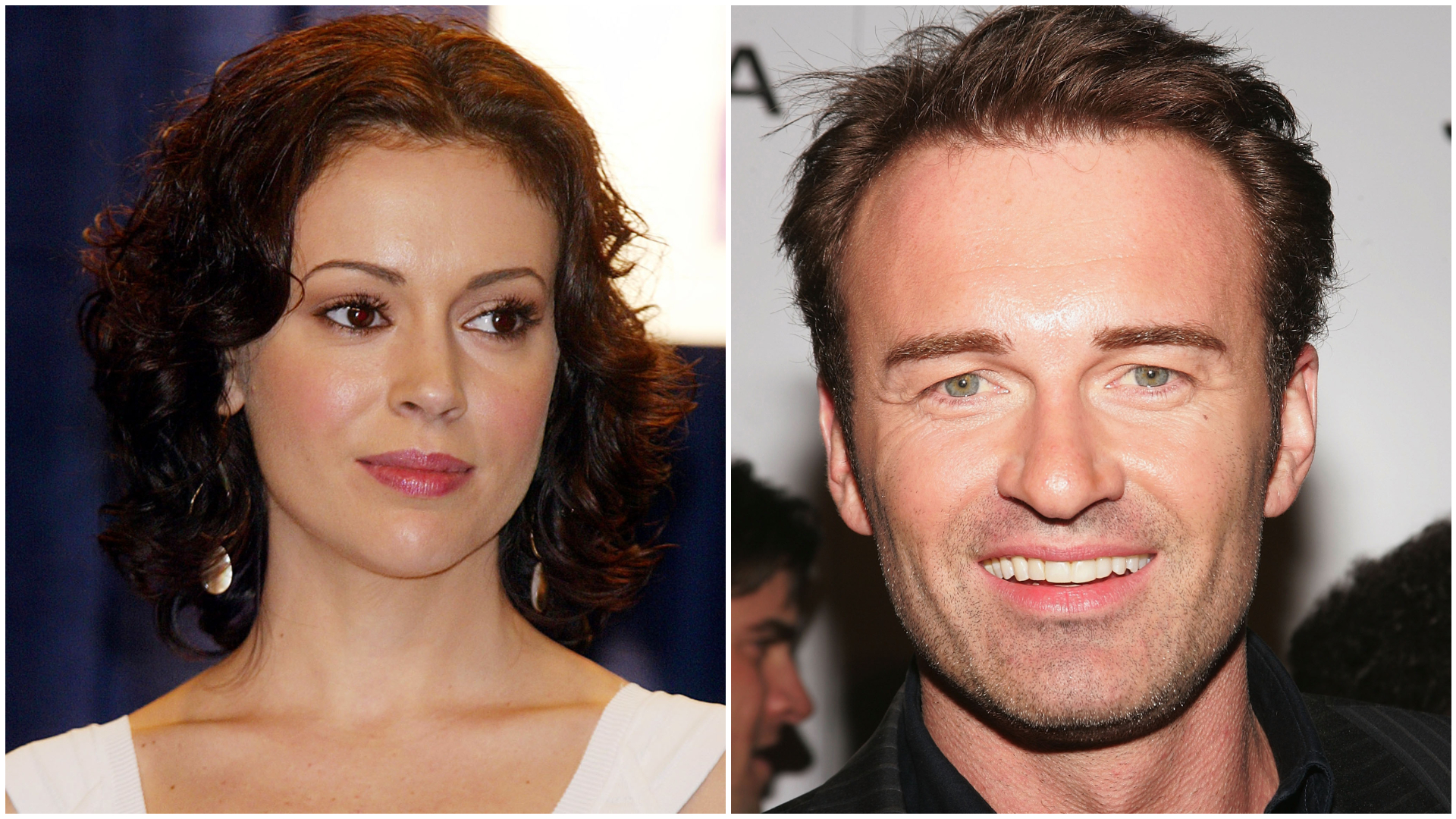 Charmed Cast Julian MacMahon and Alyssa