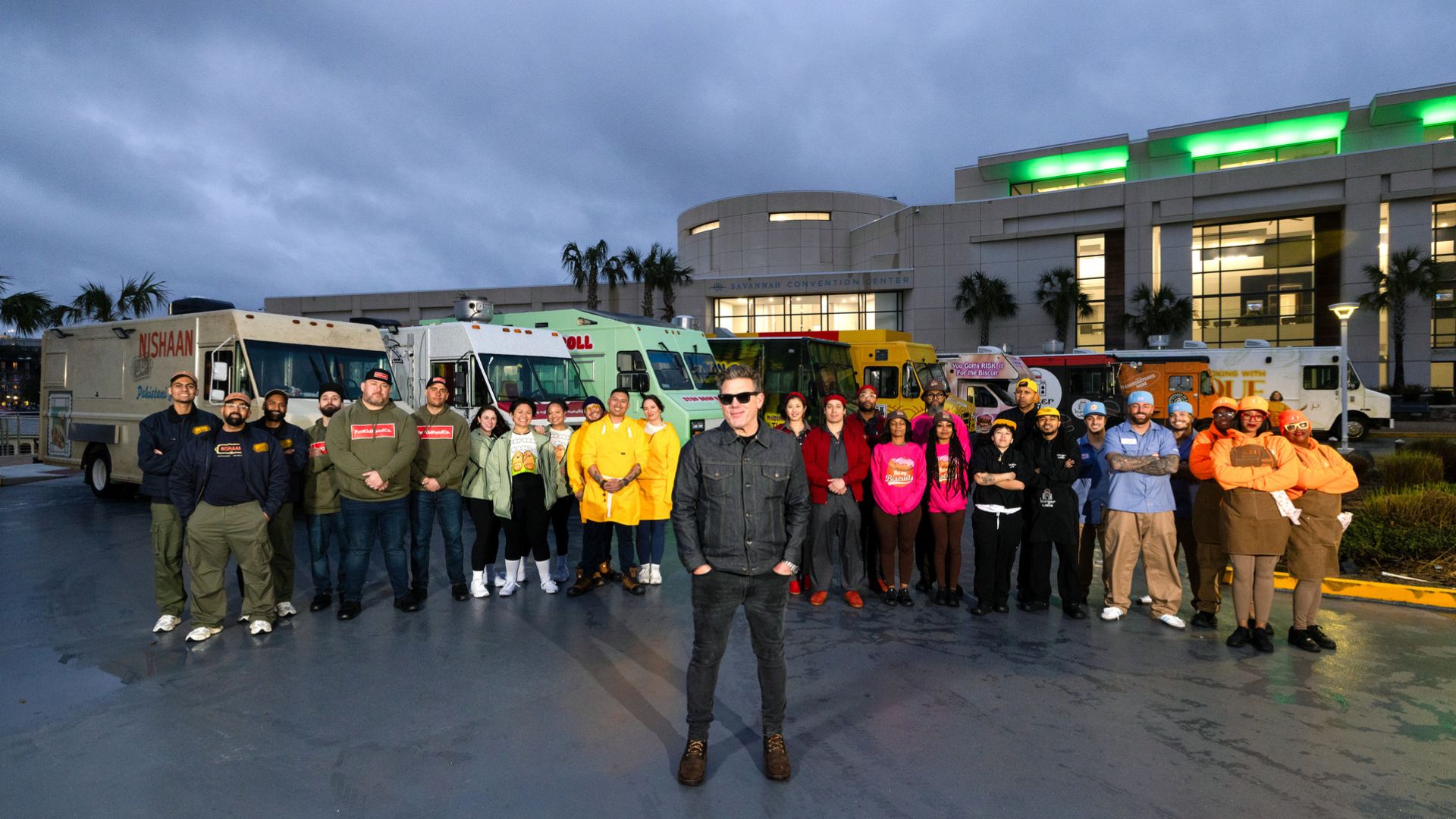 The Great Food Truck Race 2025 cast