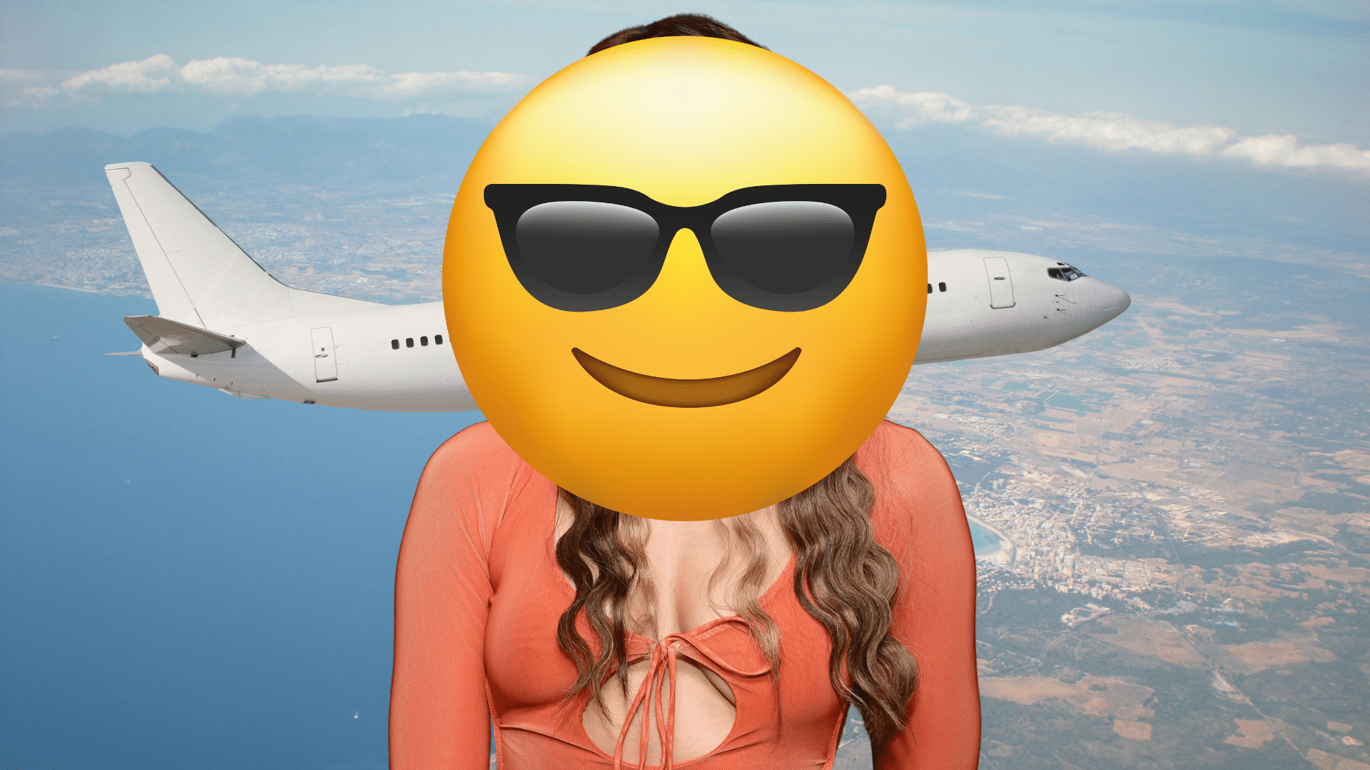 Emma Slater plane