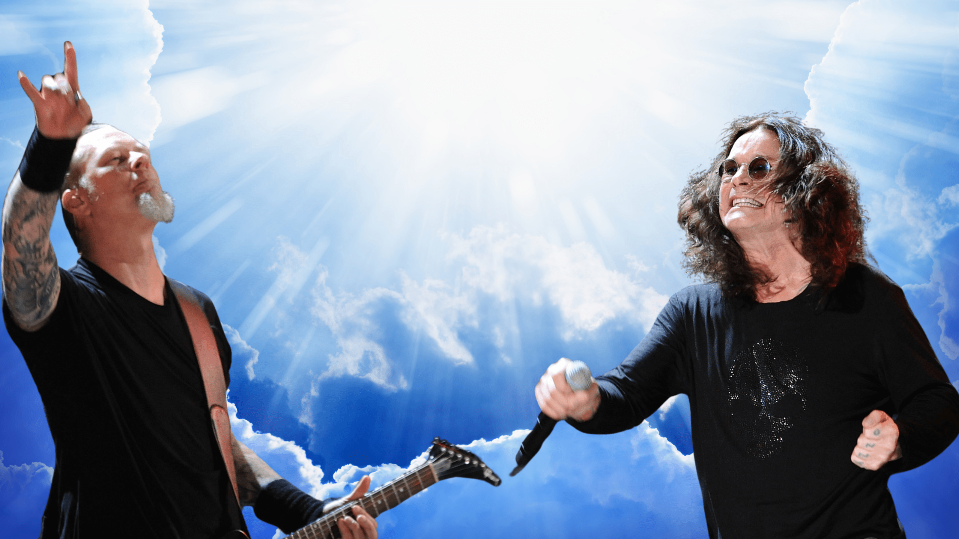 Ozzy Osbourne and Metallica