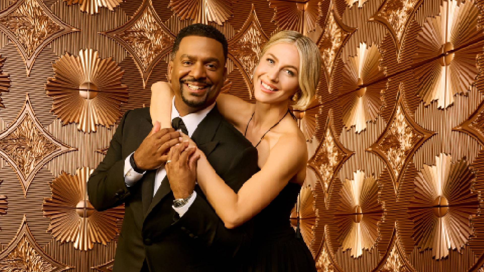 Alfonso Ribiero and Julianne Hough