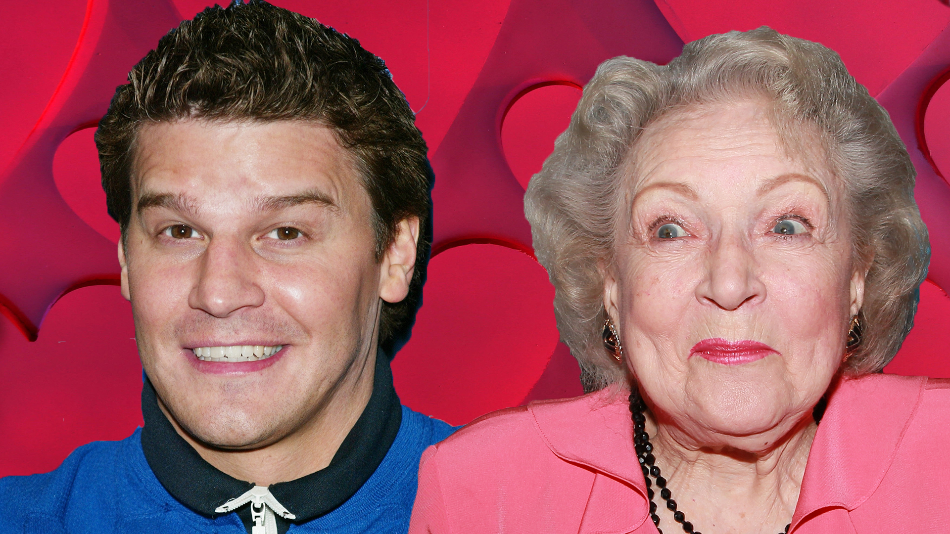 Betty White David Boreanaz Bones Golden Girls