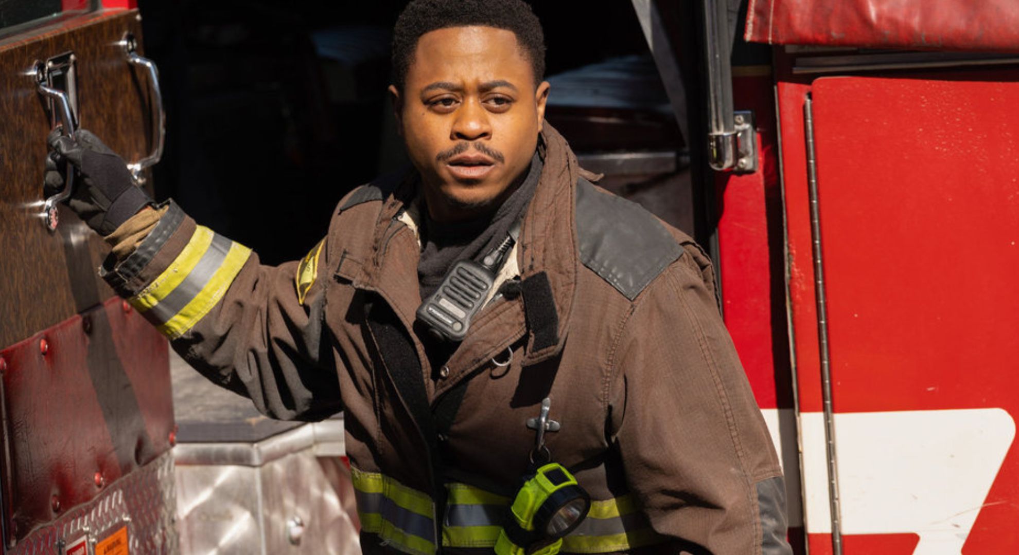 CHICAGO FIRE -- "Permanent Damage" Episode 13019 -- Pictured: Daniel Kyri as Darren Ritter