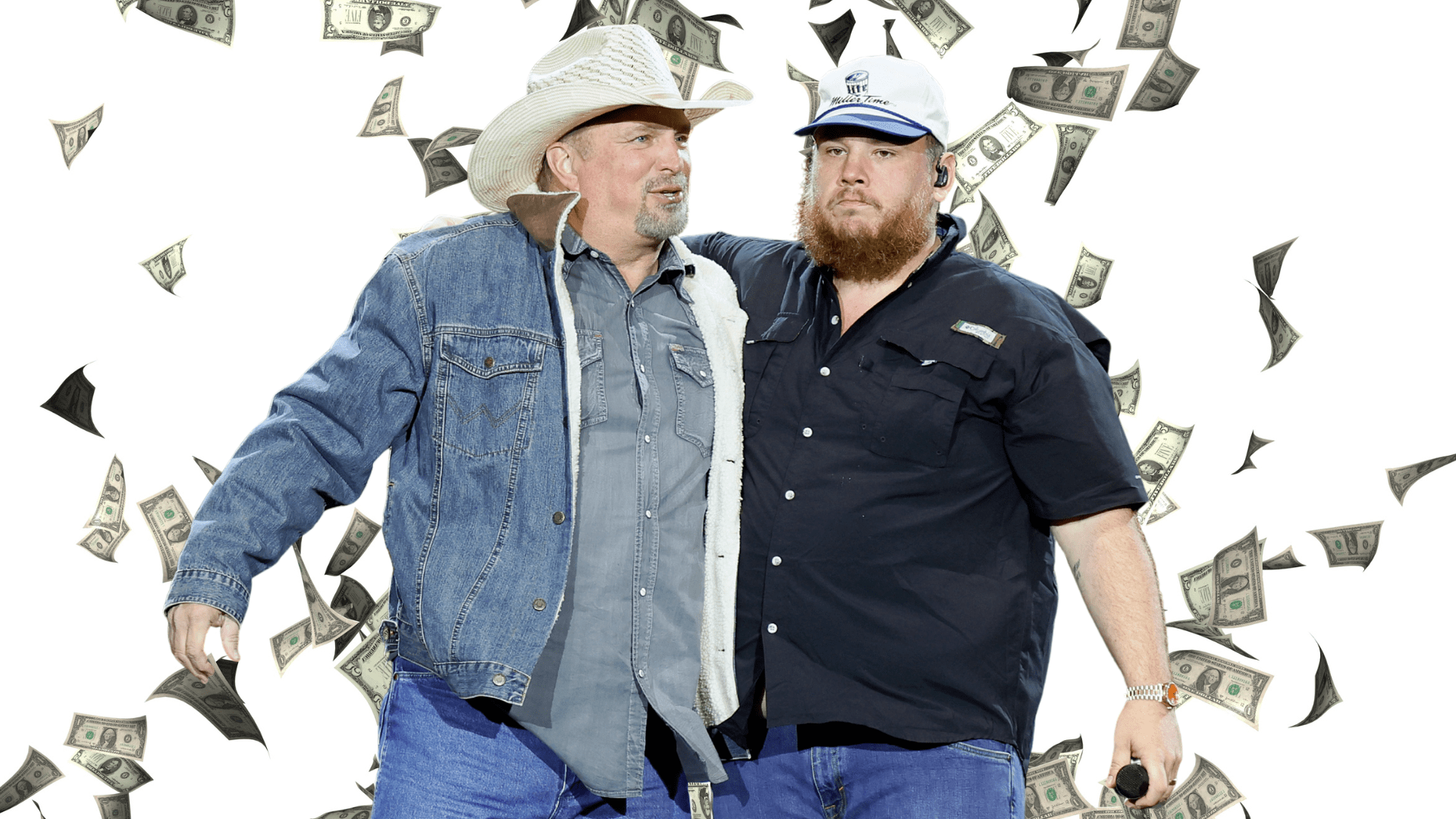 Garth Brooks and Luke Combs