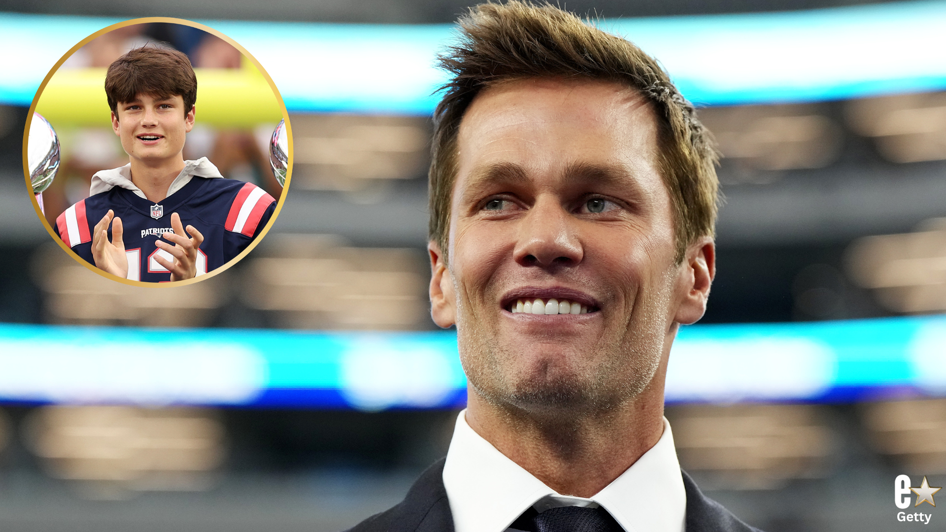 Tom Brady’s Son Jack, 17, Towers Over Him