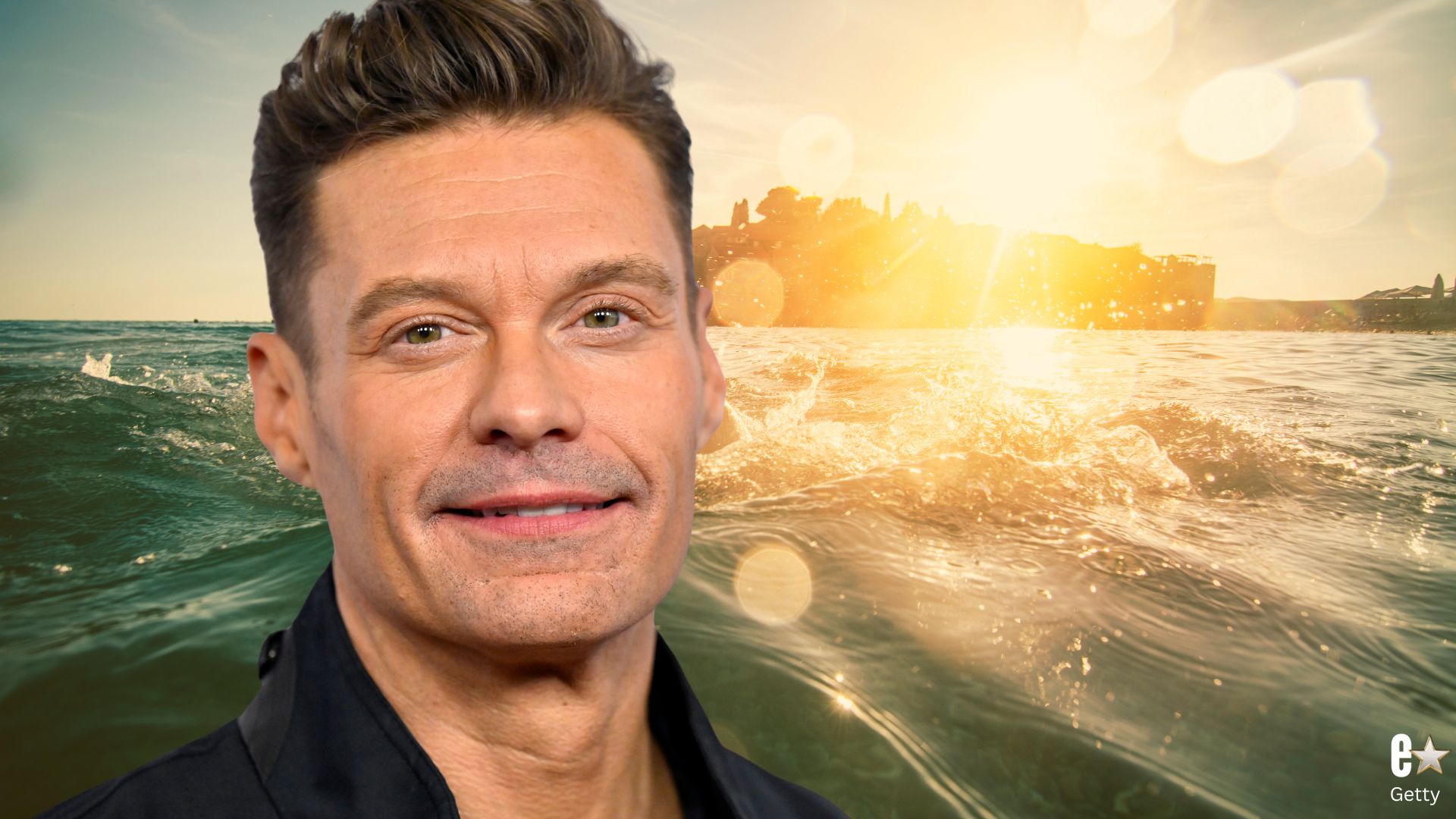 Ryan Seacrest Shows Off Unique Ocean Workout While on Summer Break