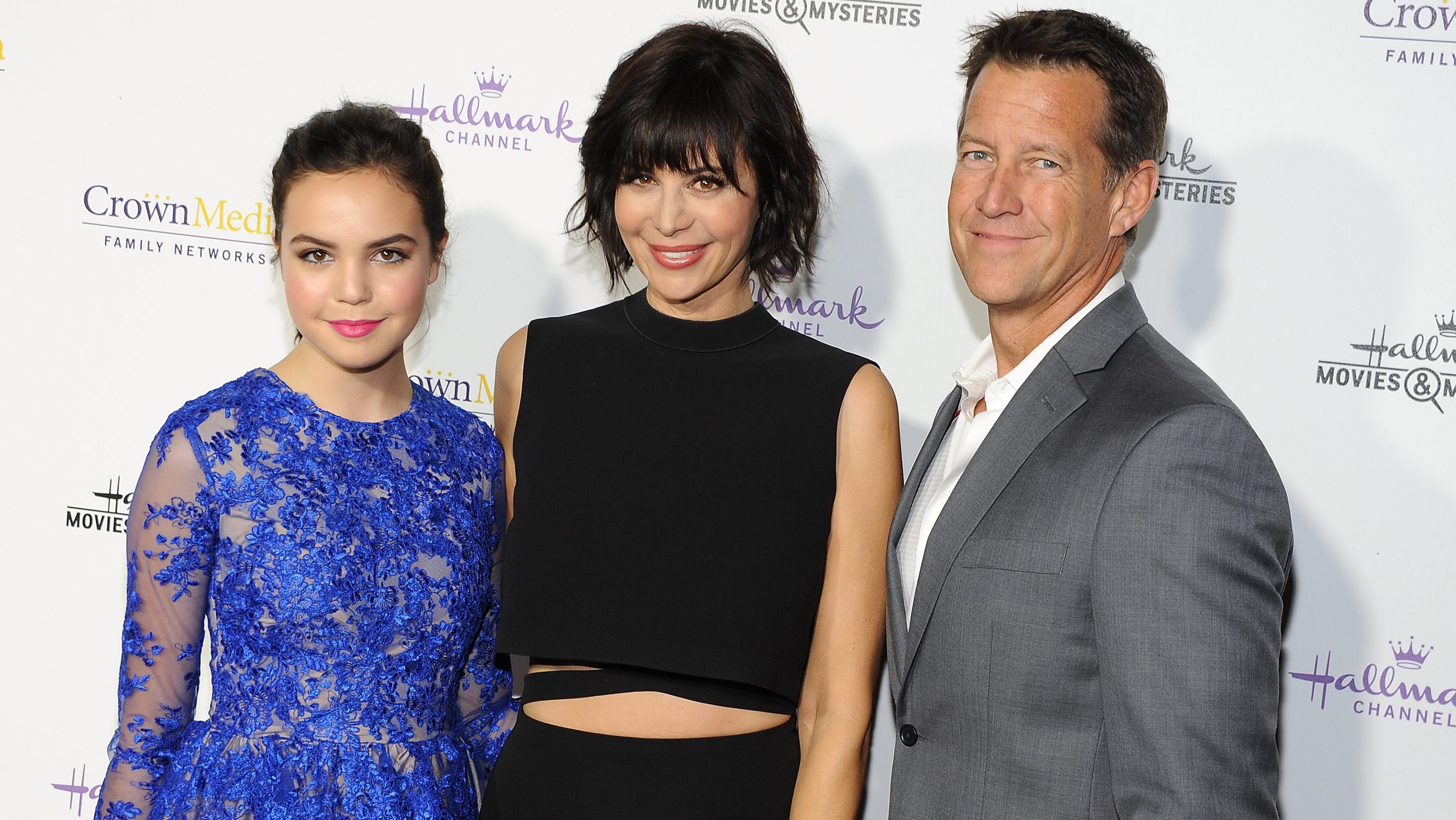 Bailee Madison, Catherine Bell, and James Denton