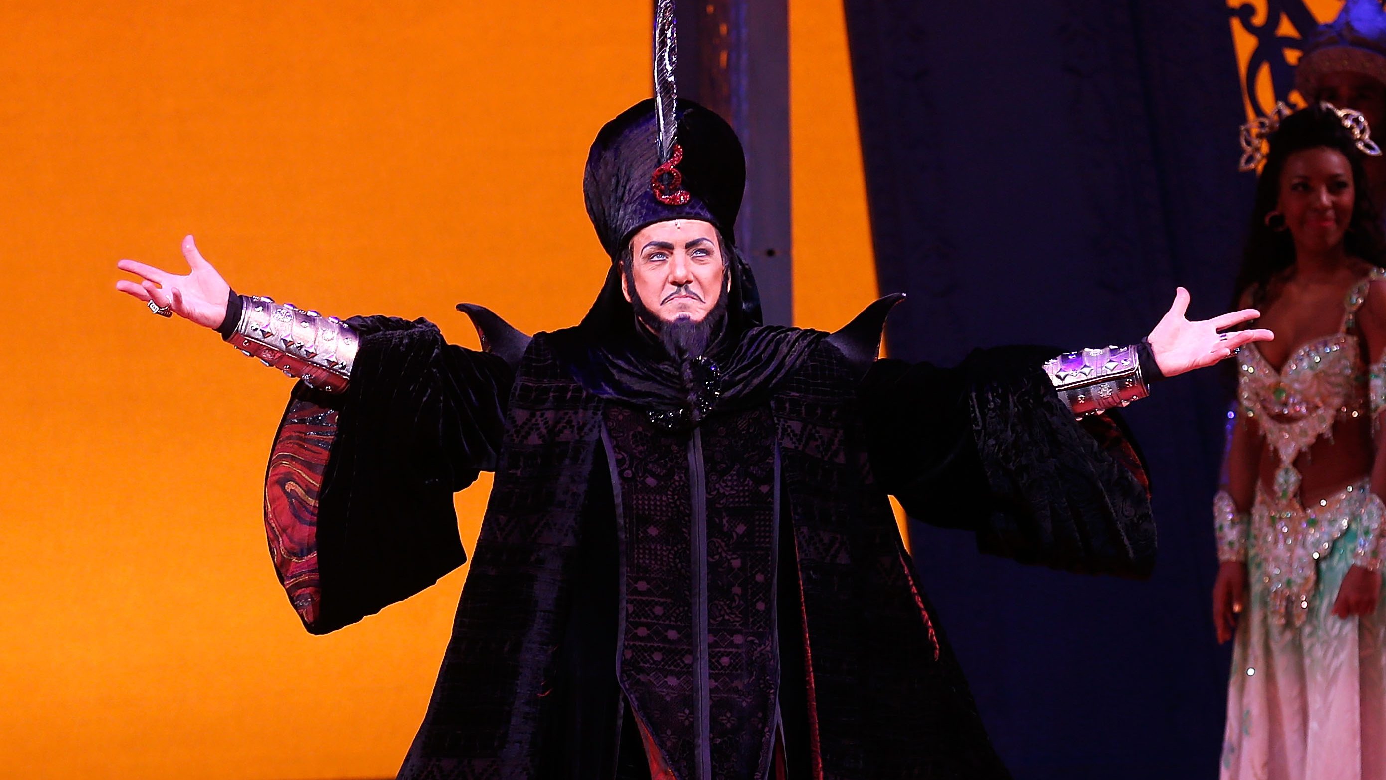 Jonathan Freeman as Jafar in "Aladdin" on Broadway (2014)