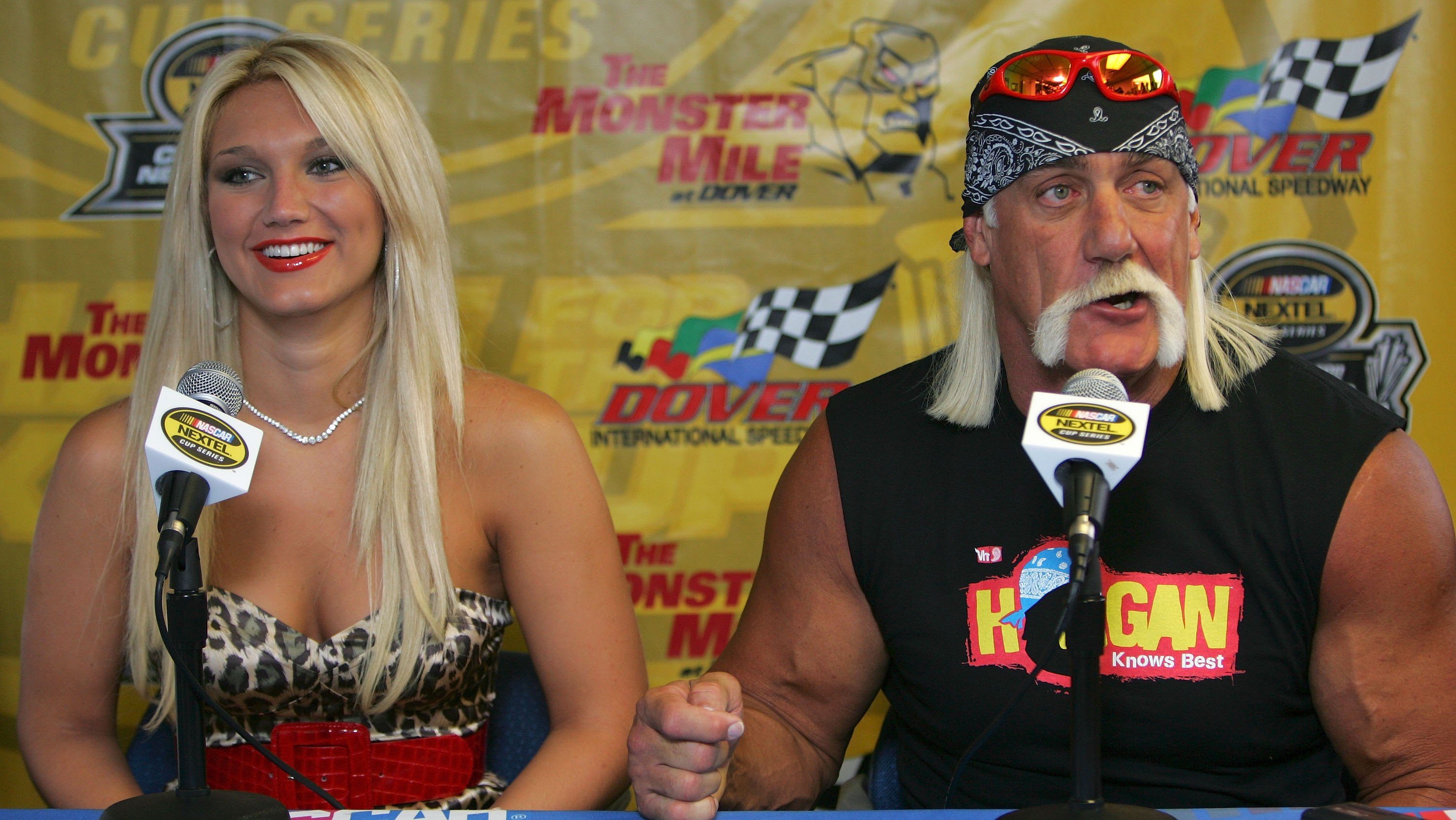 Brooke Hogan and Hulk Hogan