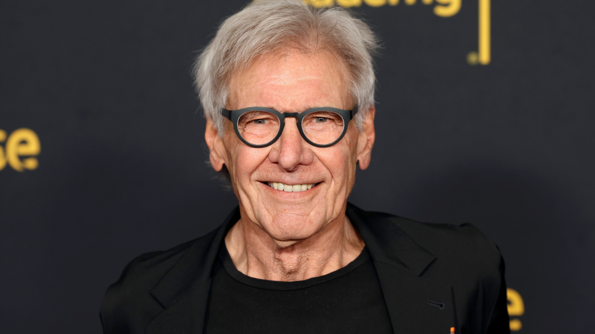 Harrison Ford smiling