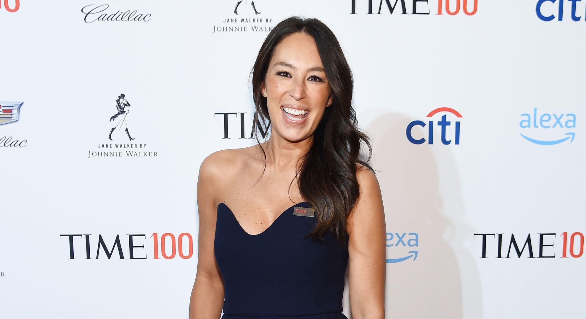 Joanna Gaines attends the TIME 100 Gala 2019 Cocktails at Jazz at Lincoln Center on April 23, 2019 in New York City