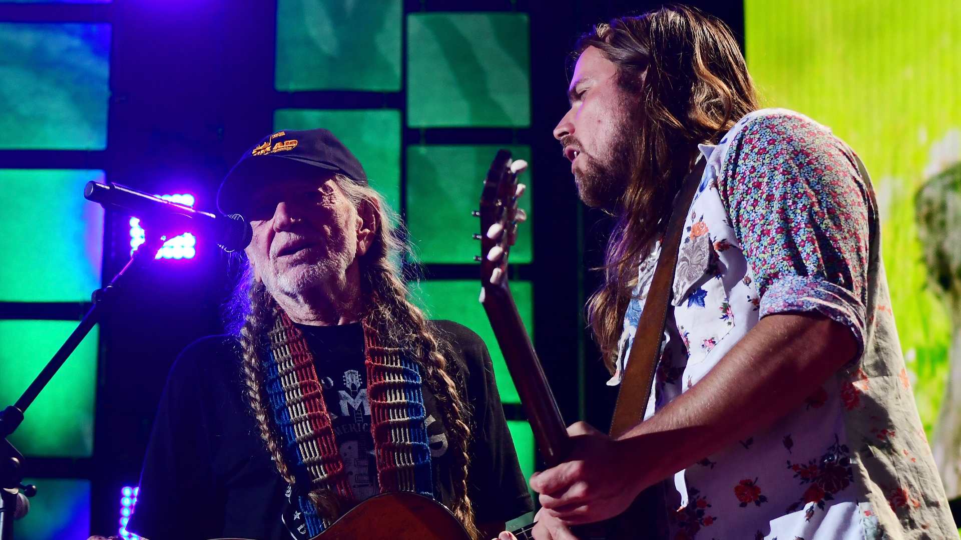 Lukas Nelson and dad Willie
