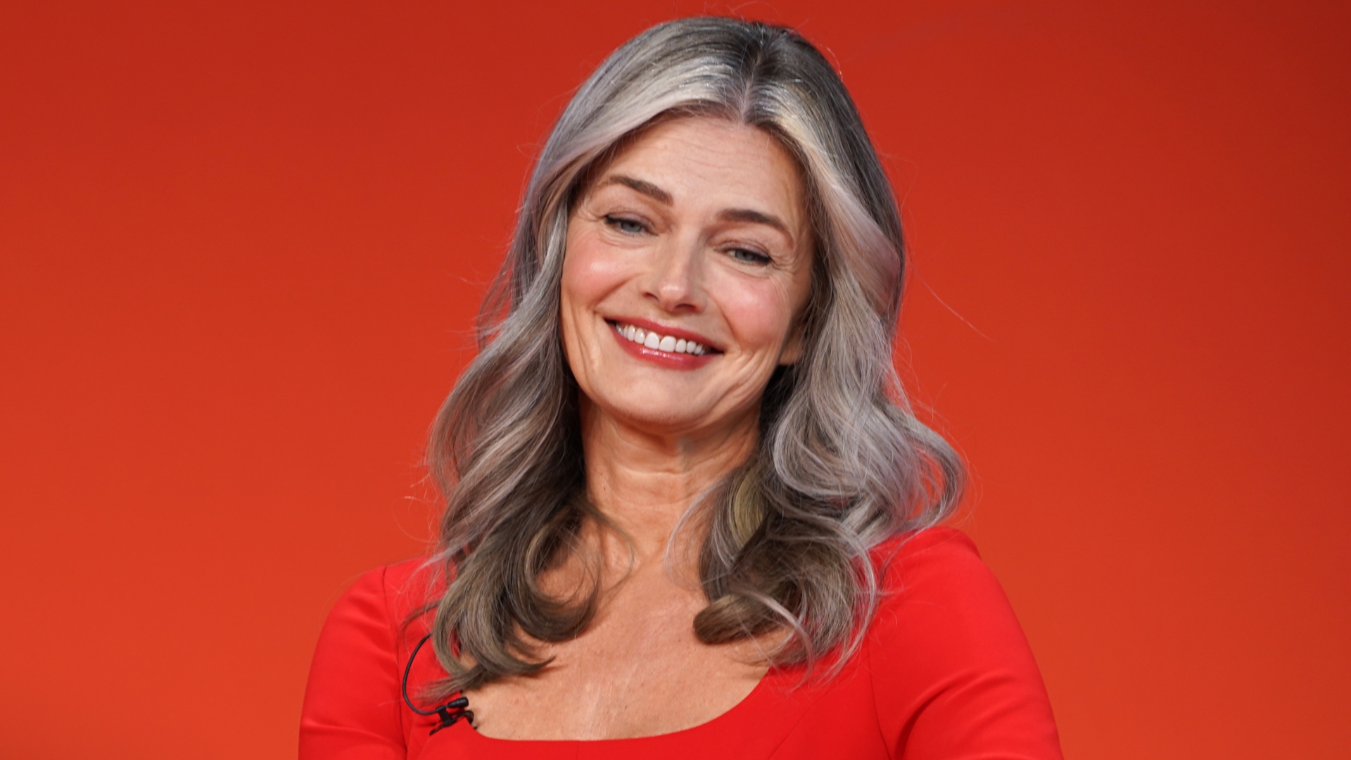 Paulina Porizkova smiling