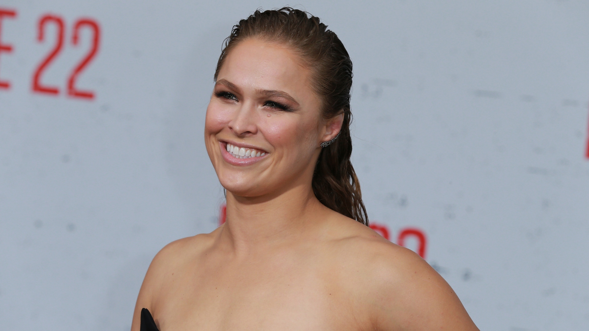 Ronda Rousey smiling
