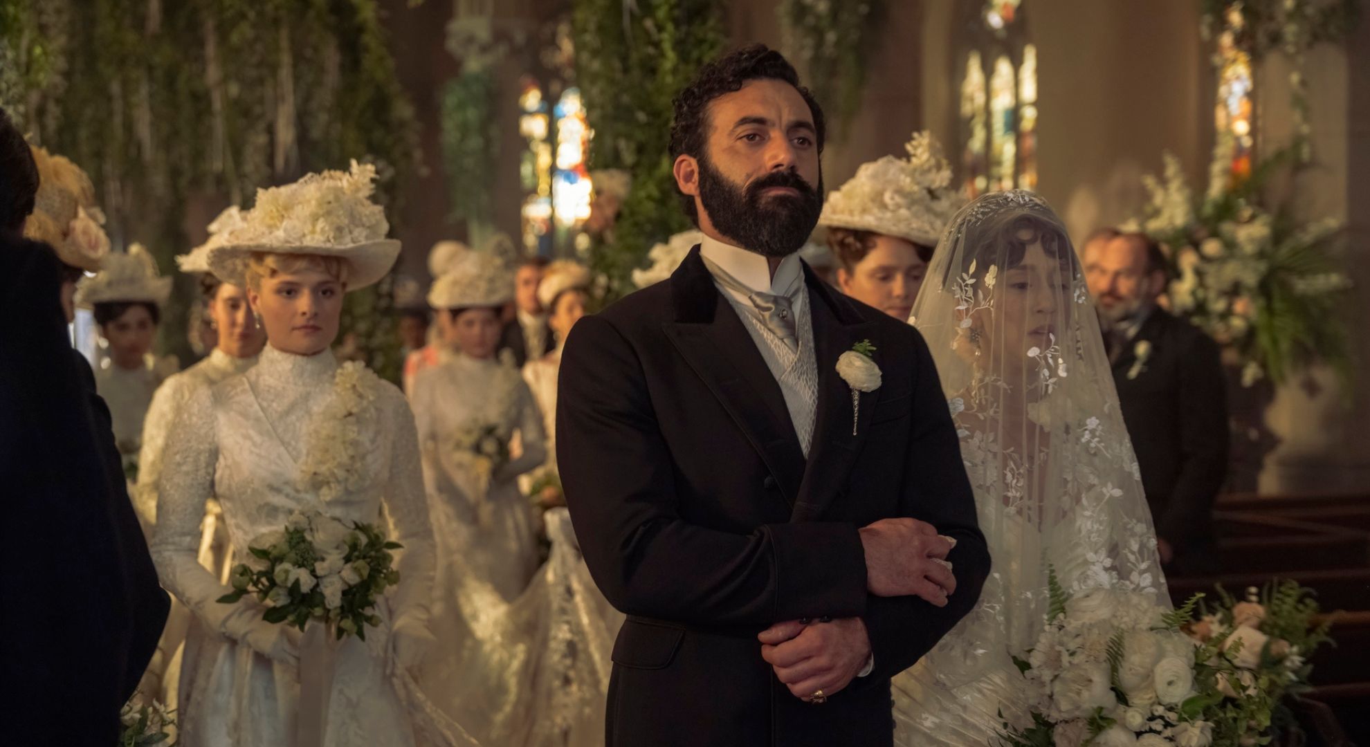 The Gilded Age Morgan Spector, Taissa Farmiga
