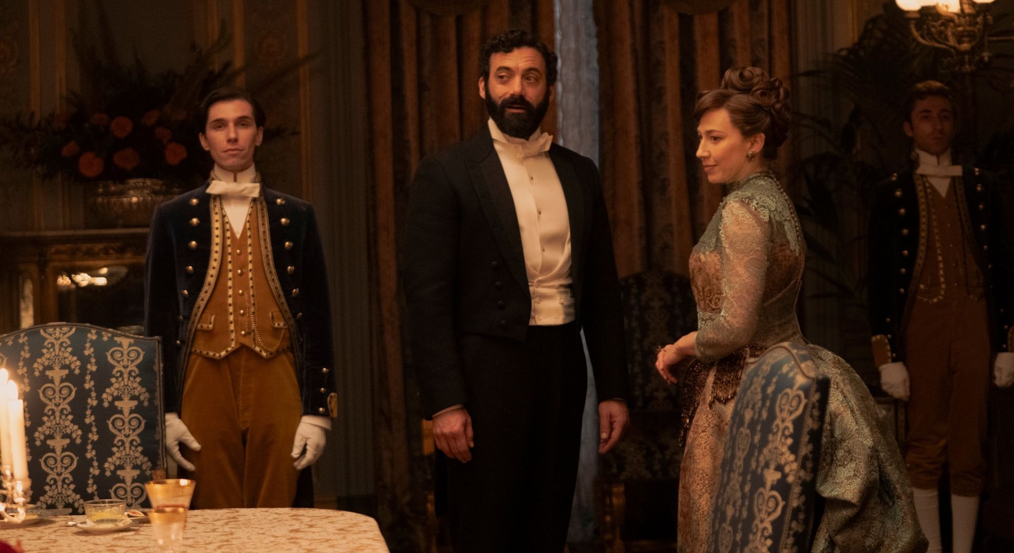 The Gilded Age Morgan Spector, Carrie Coon