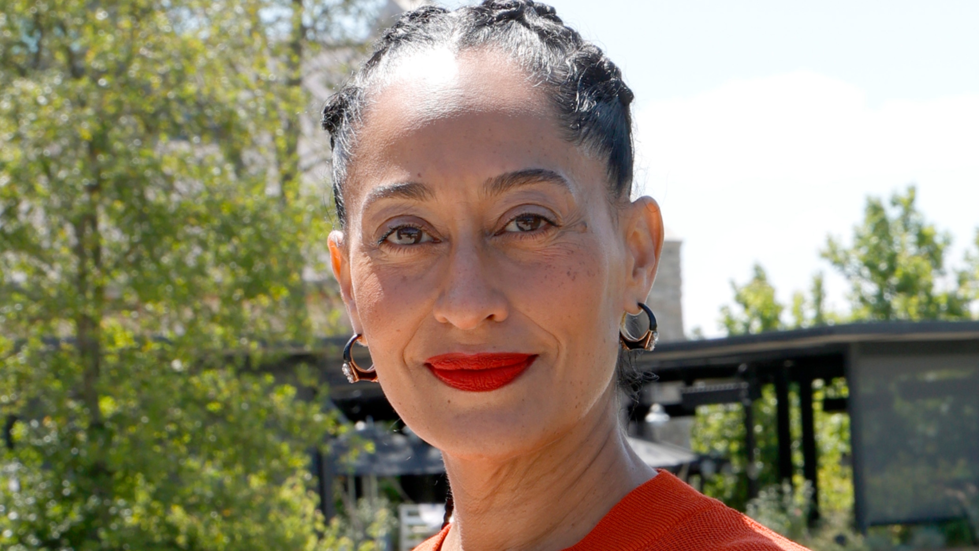 Tracee Ellis Ross posing for photo