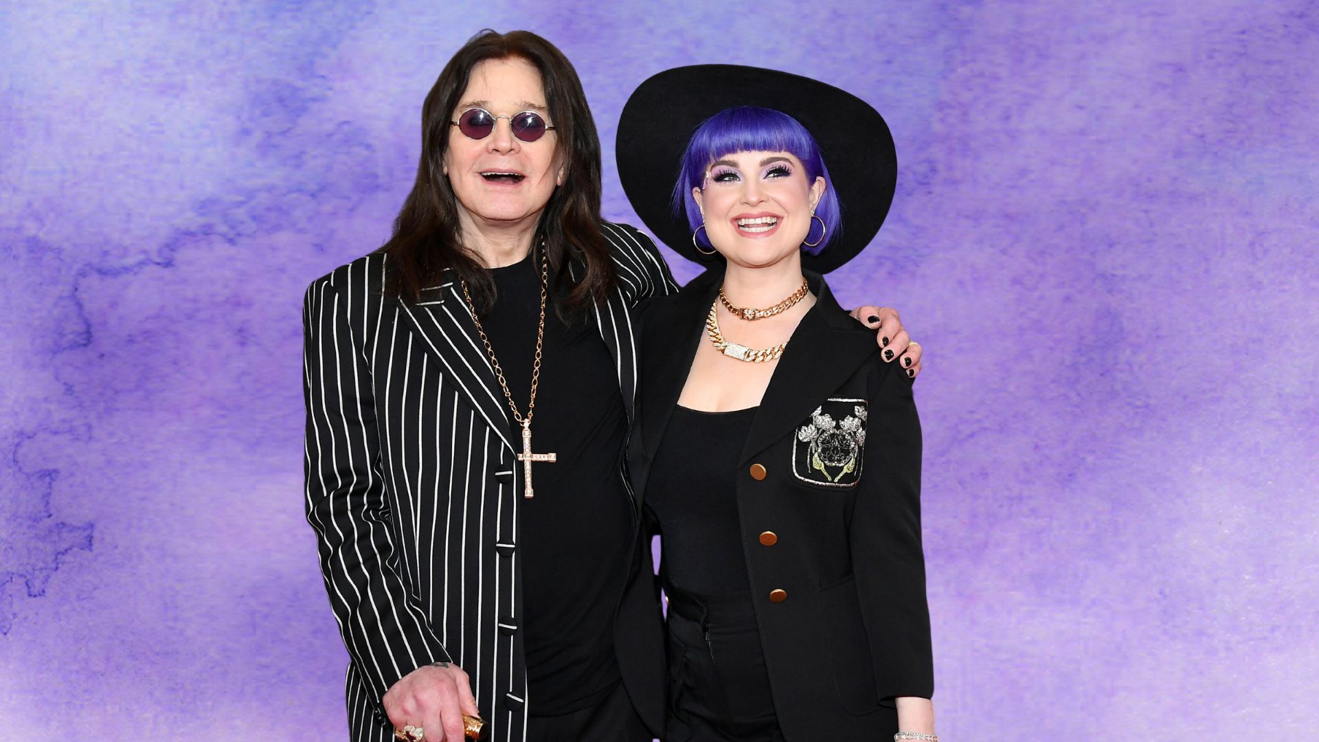 Ozzy Osbourne and Kelly Osbourne