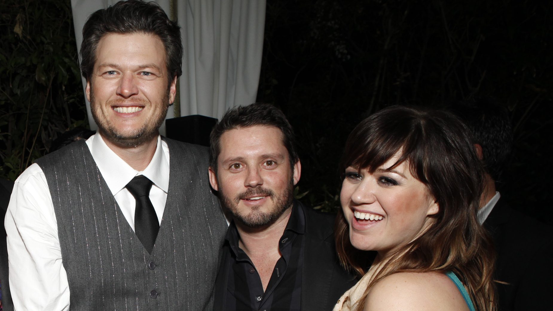 Blake Shelton Brandon Blackstock Kelly Clarkson