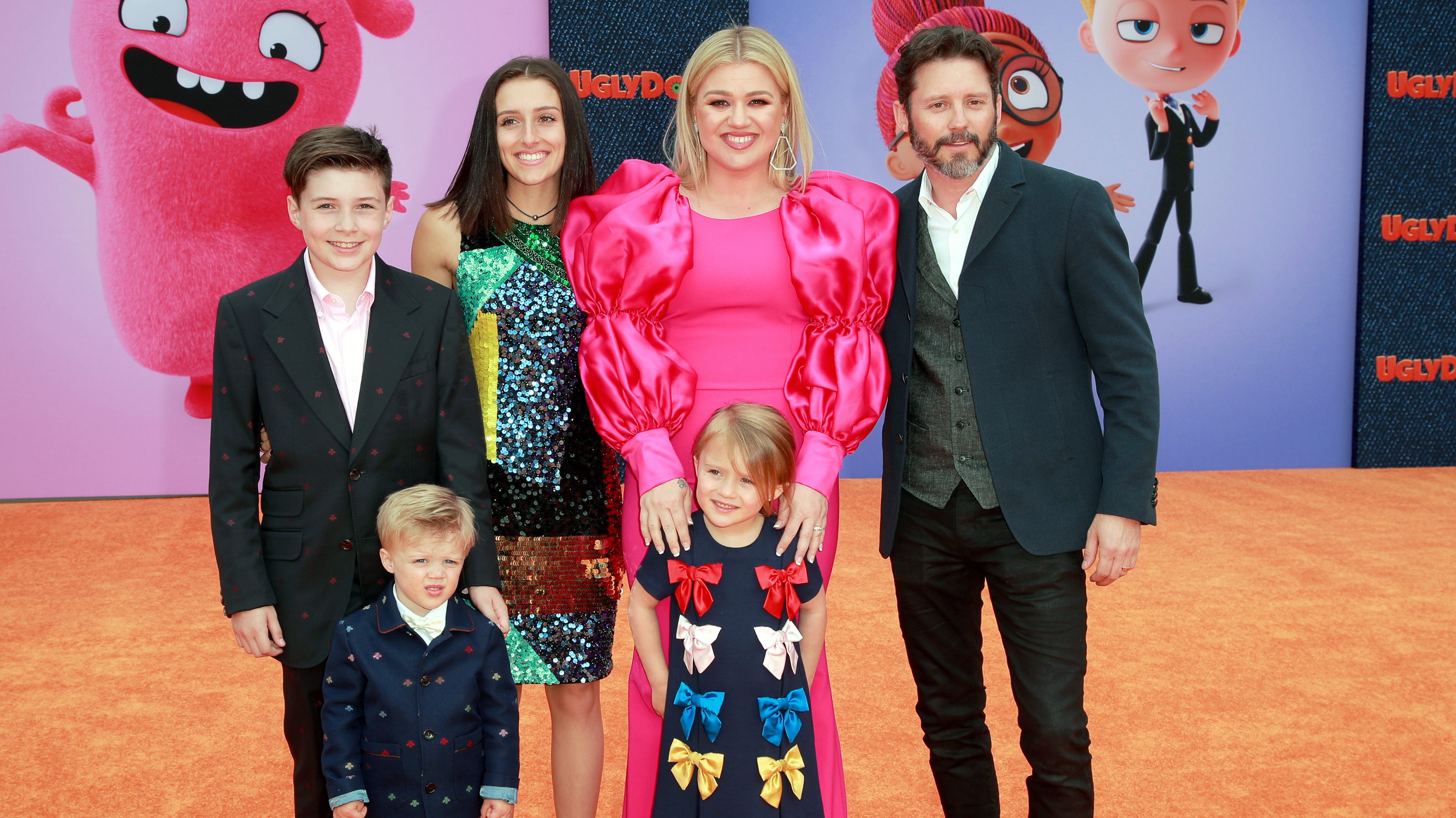 Kelly Clarkson Brandon Blackstock and Kids