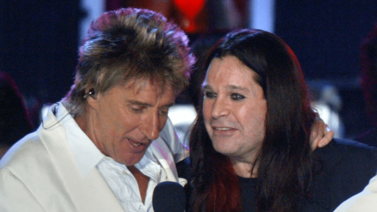 Rod Stewart and Ozzy Osbourne