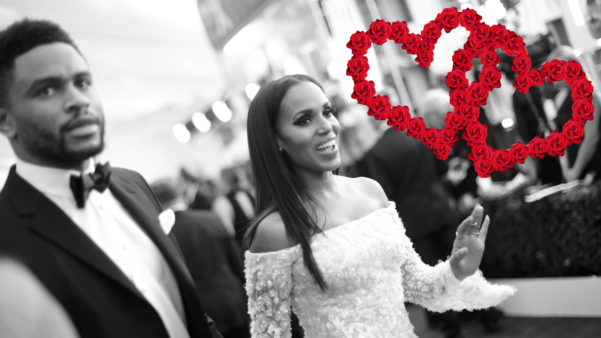 Kerry Washington & Nnamdi Asomugha